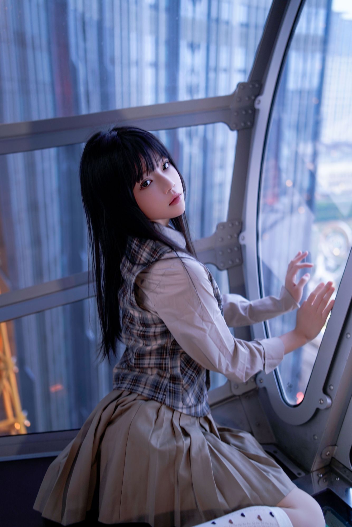 图片[25]-No.245 – 制服摩天轮 [27P]-coswz-cos王者