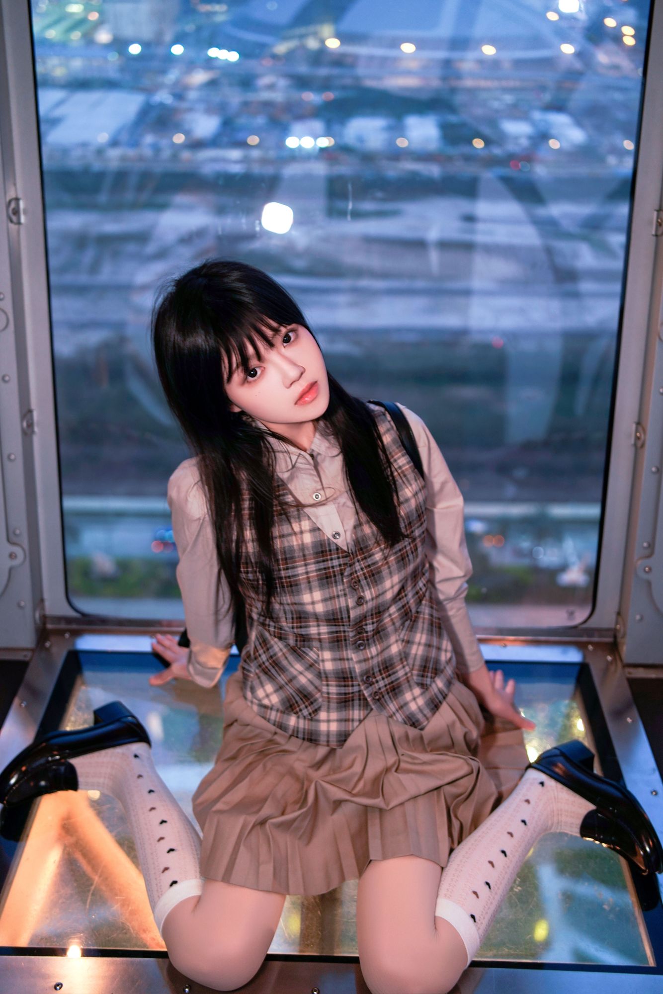 图片[11]-No.245 – 制服摩天轮 [27P]-coswz-cos王者