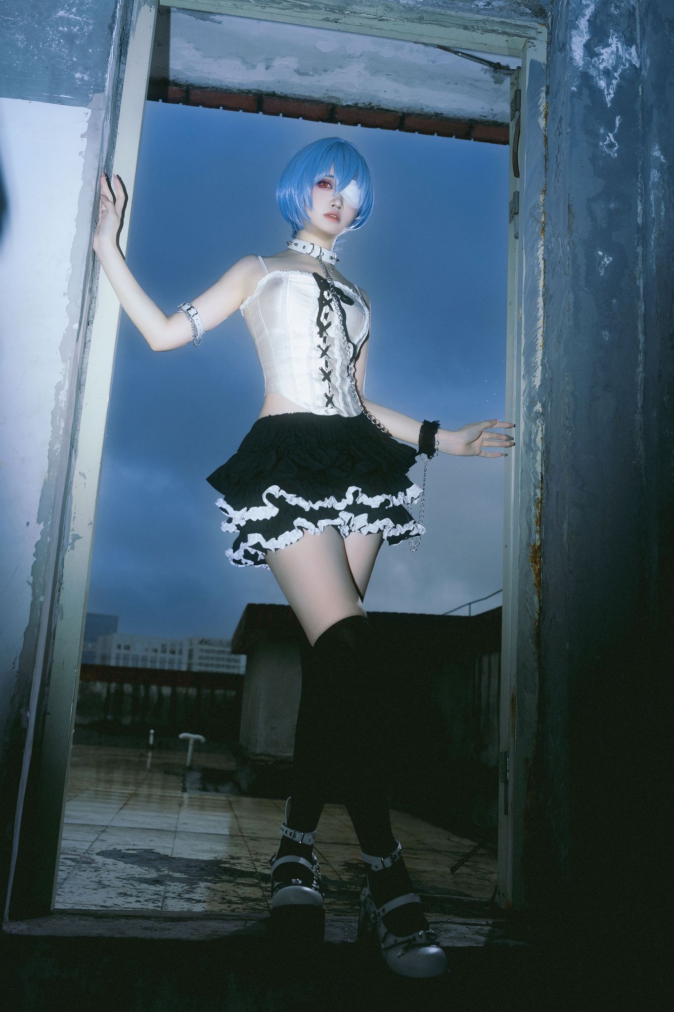 图片[33]-No.014 – 雨后天台 [35P]-coswz-cos王者
