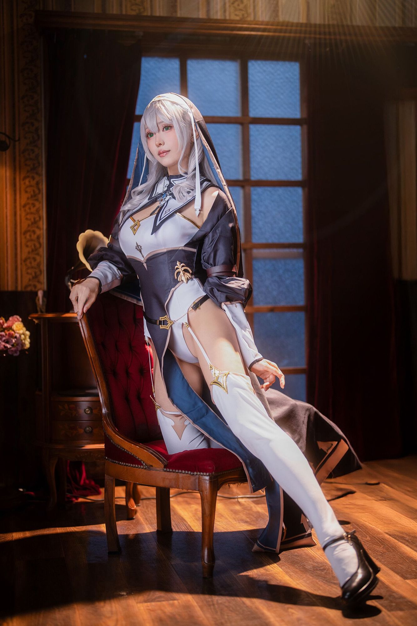 图片[6]-No.105 – Shirogane noel~Nun [27P 13V]-coswz-cos王者