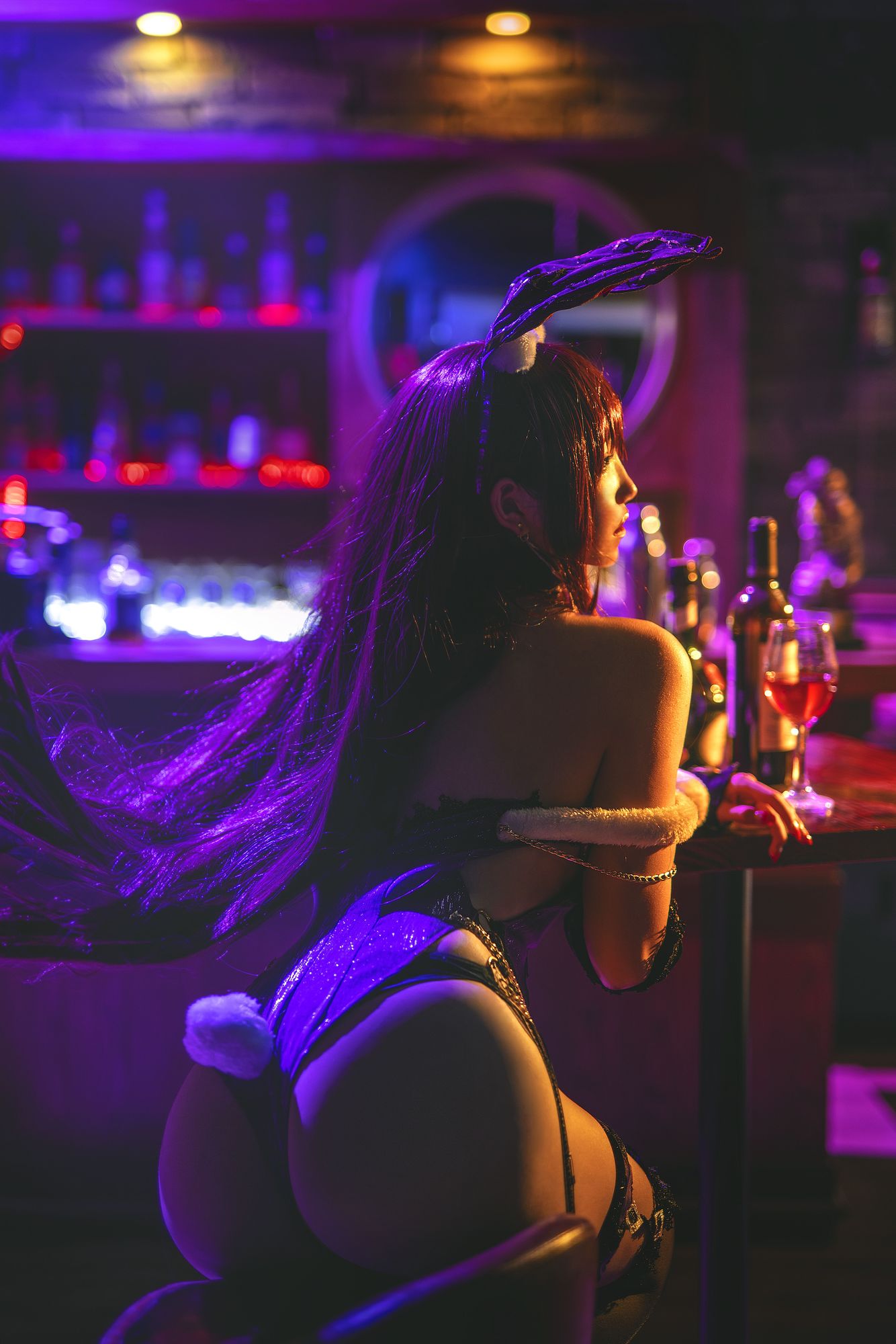 图片[3]-No.001 – FGO 斯卡哈兔女郎 [18P]-coswz-cos王者