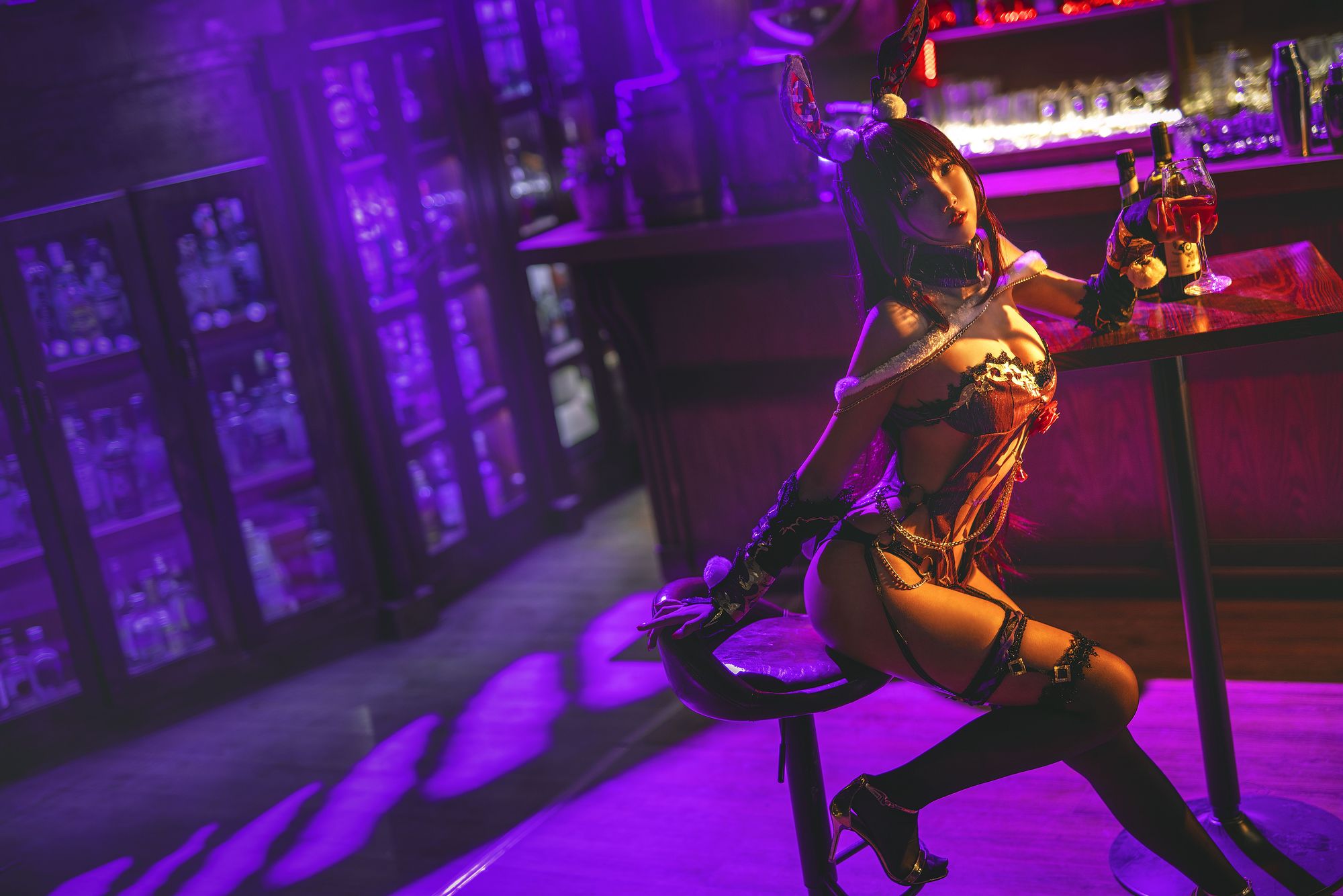 图片[2]-No.001 – FGO 斯卡哈兔女郎 [18P]-coswz-cos王者