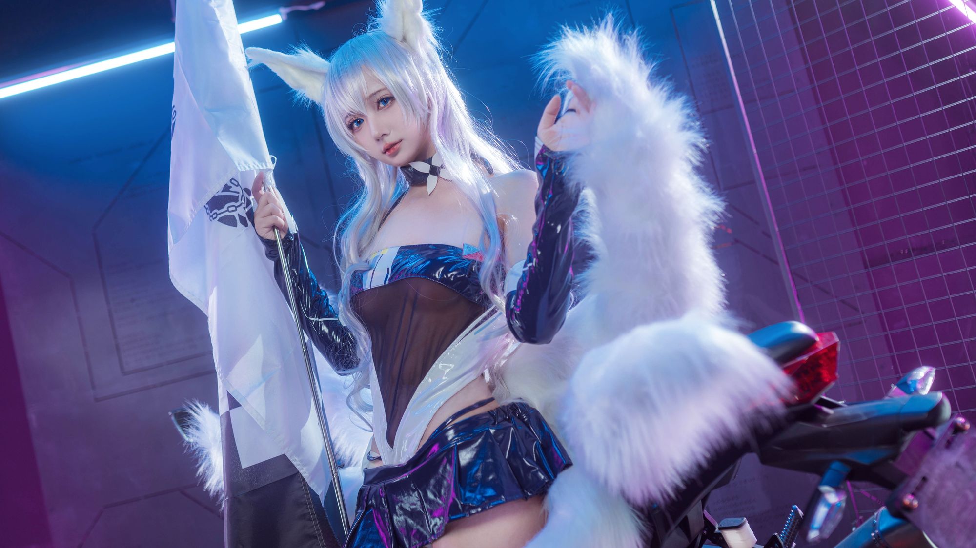 图片[3]-No.001 – 碧蓝航线 巴尔的摩+信浓赛车女郎 (&艾西Aiwest) [47P]-coswz-cos王者