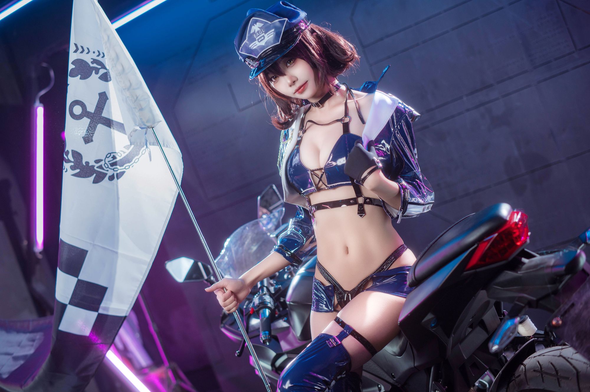 图片[23]-No.001 – 碧蓝航线 巴尔的摩+信浓赛车女郎 (&艾西Aiwest) [47P]-coswz-cos王者