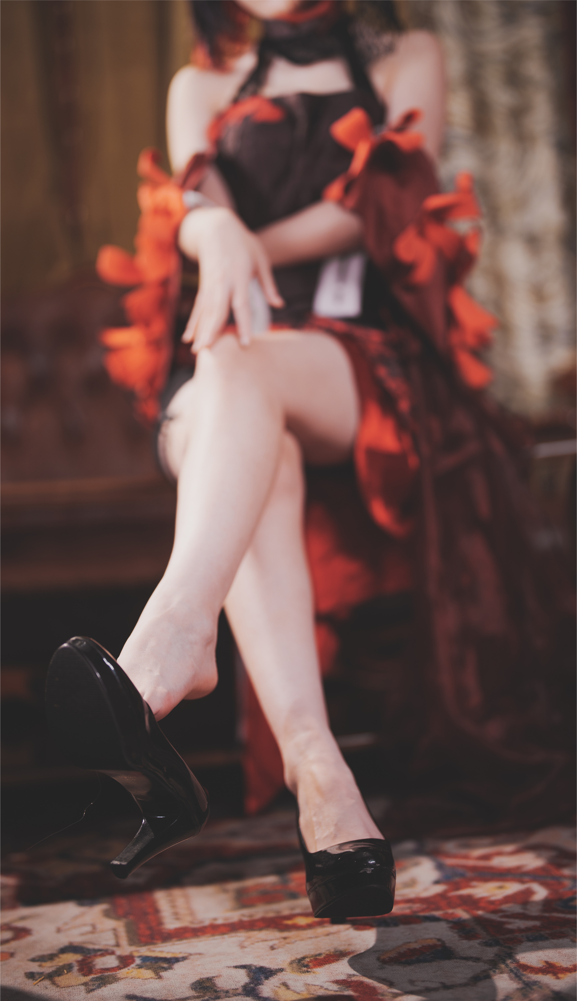 图片[3]-No.001 – 黑希旗袍物语 [61P 8V]-coswz-cos王者