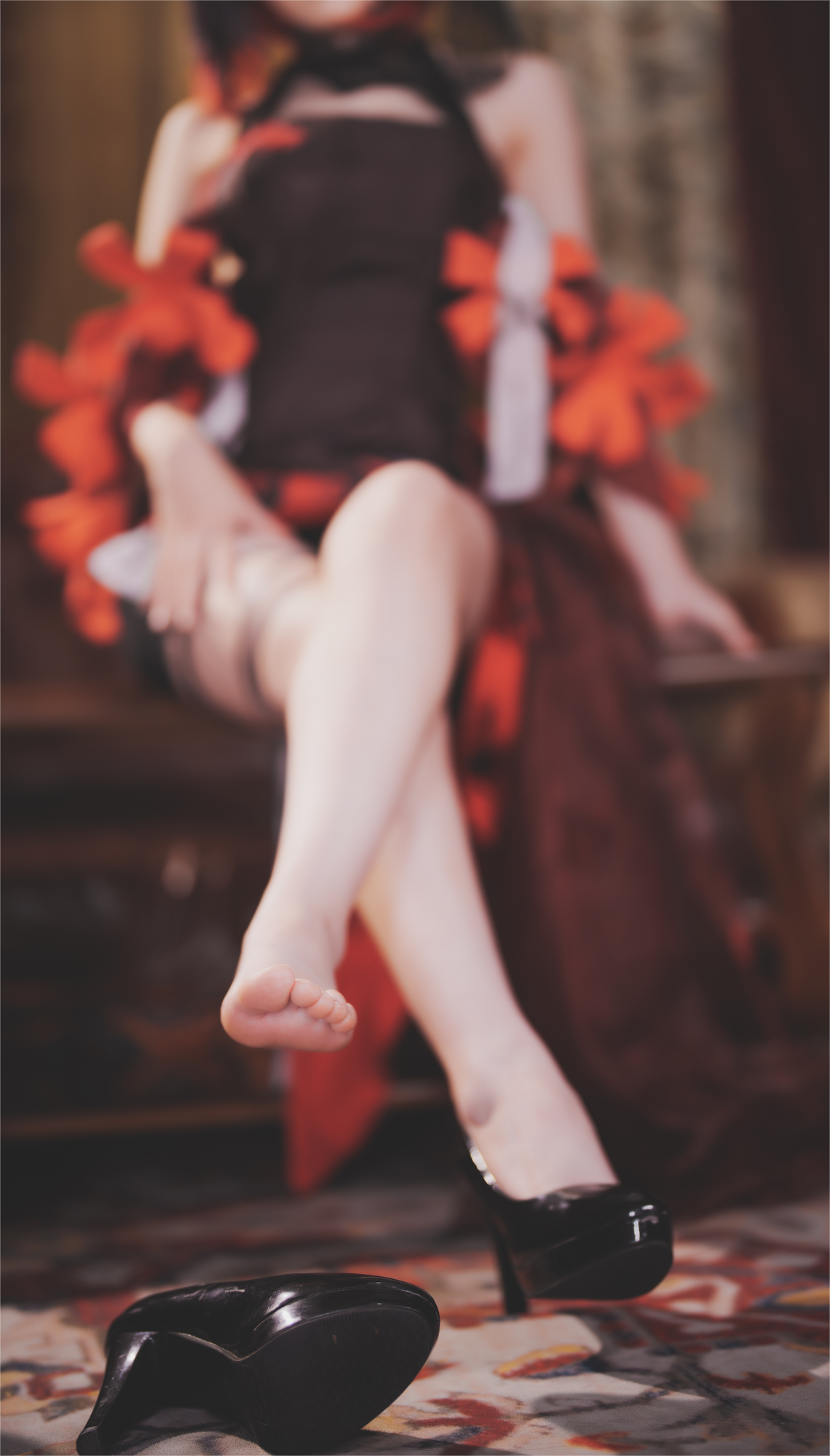 图片[2]-No.001 – 黑希旗袍物语 [61P 8V]-coswz-cos王者