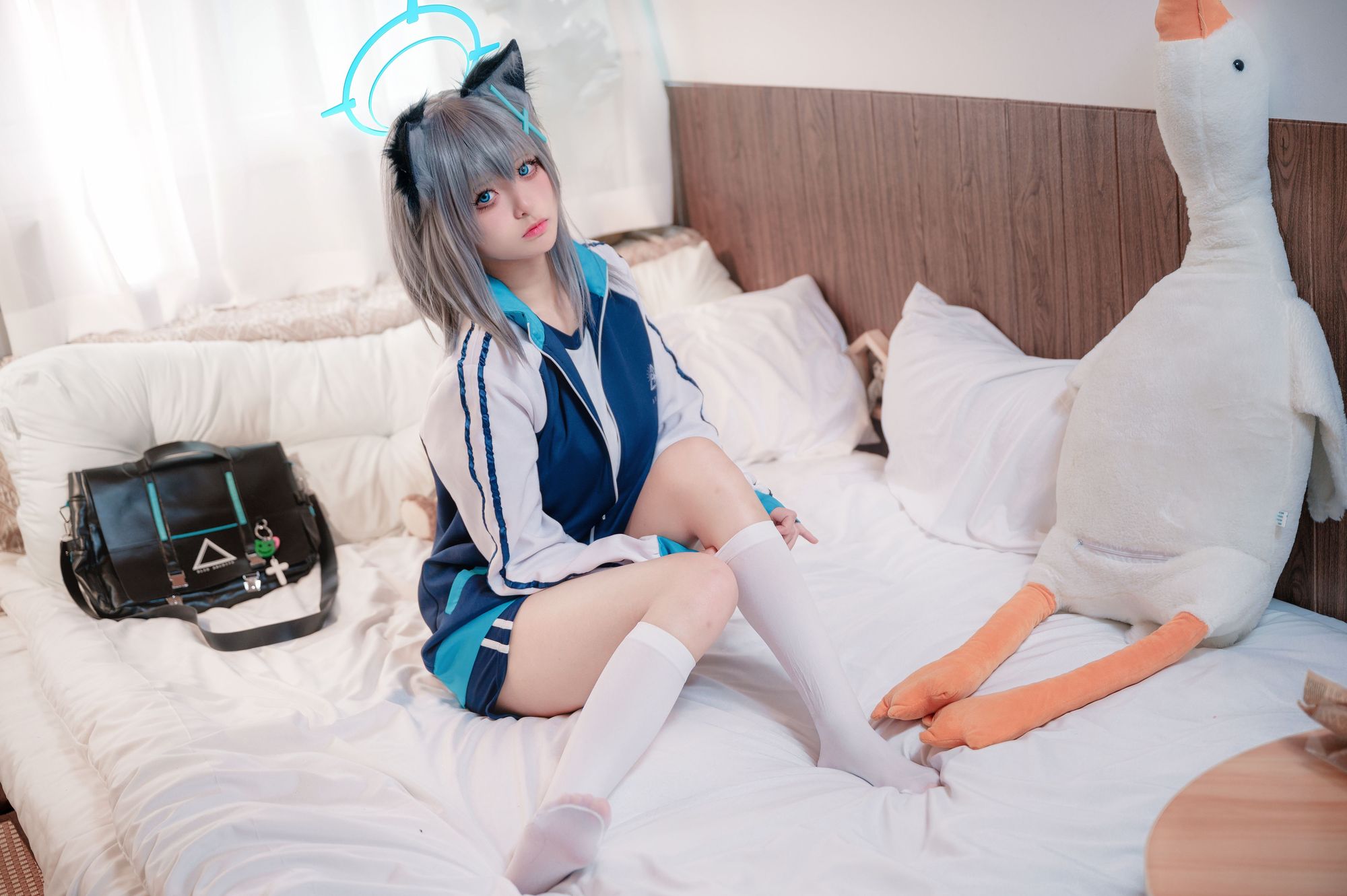 图片[4]-No.002 – 体操服白子 [17P]-coswz-cos王者