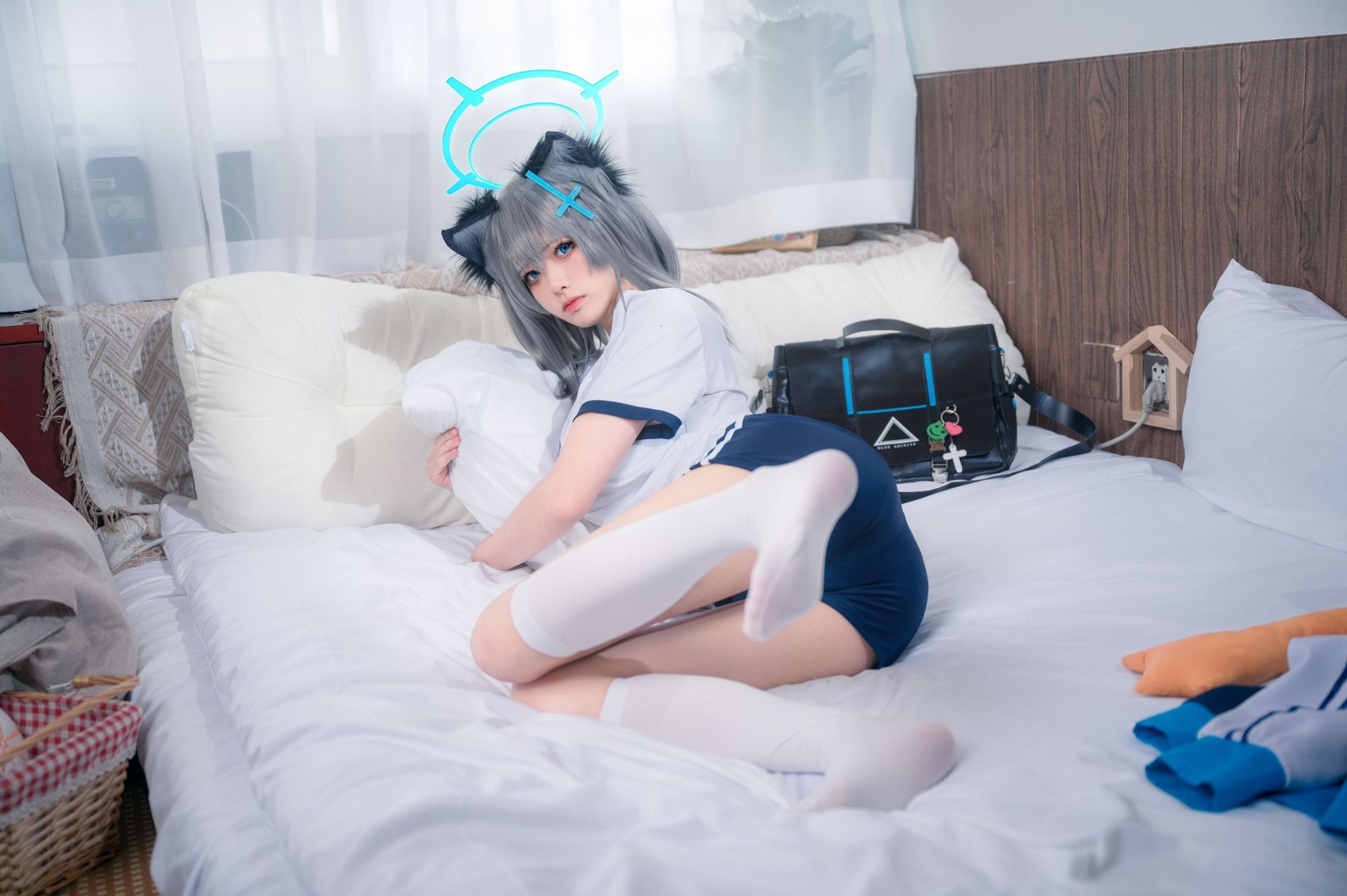 图片[2]-No.002 – 体操服白子 [17P]-coswz-cos王者