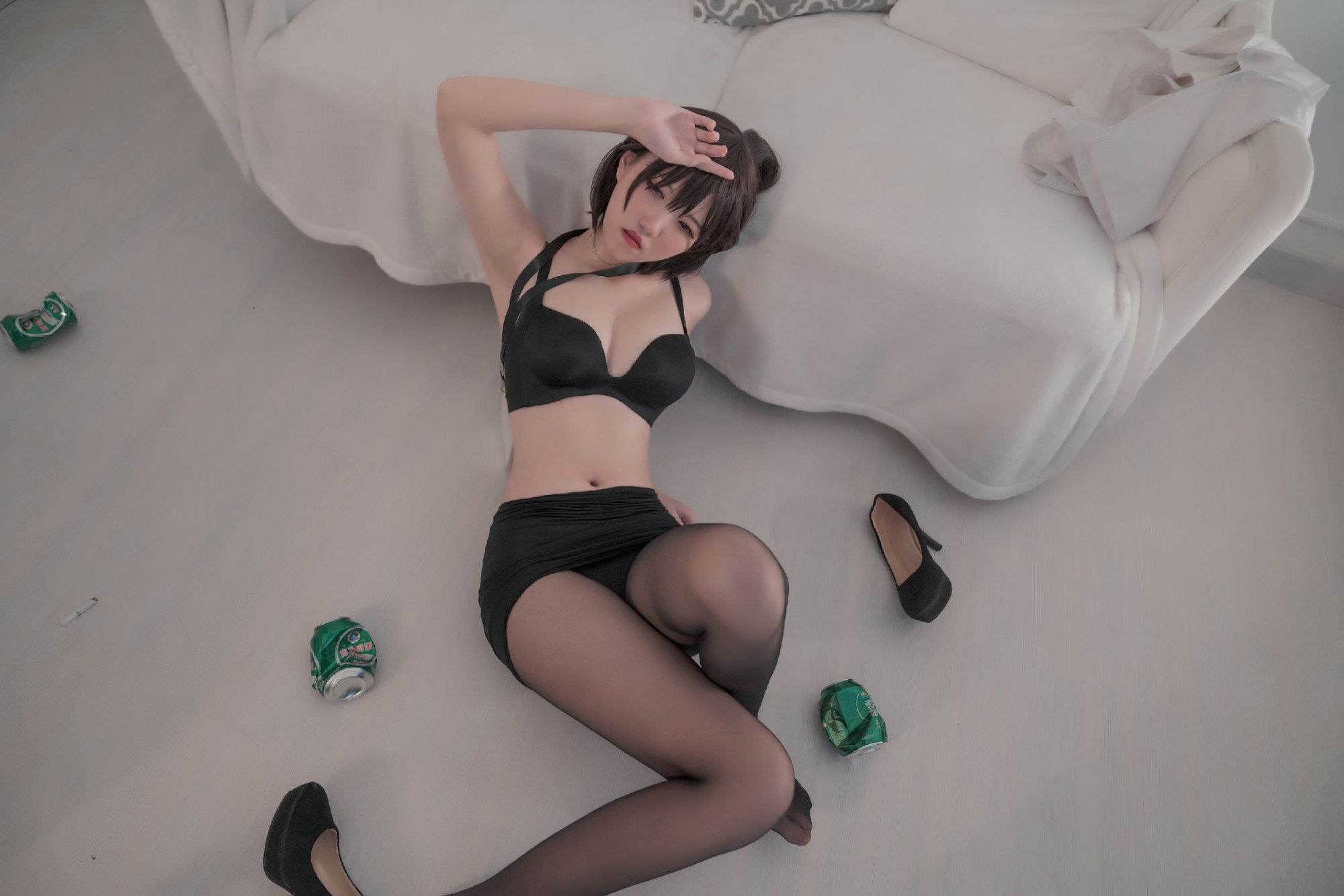 图片[2]-No.003 – 黑丝OL [45P 2V]-coswz-cos王者