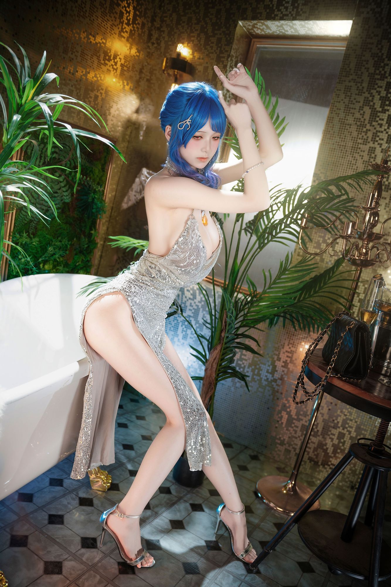 No.004 – 碧蓝航线 圣路易斯 [10P]-coswz-cos王者