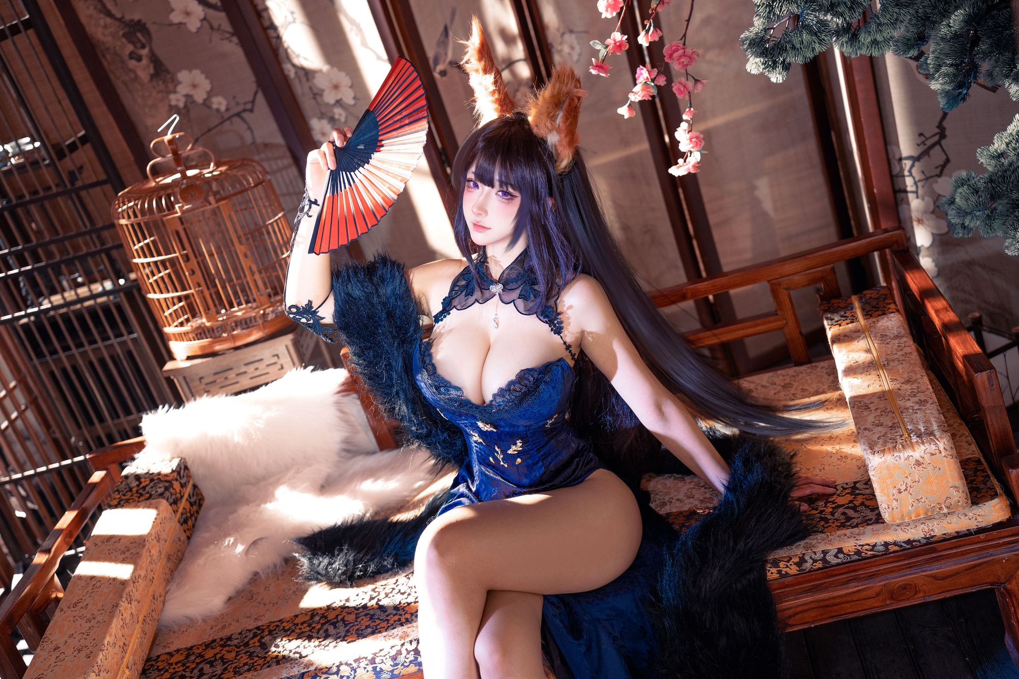 图片[2]-No.004 – 碧蓝航线 天城 旗袍 [12P]-coswz-cos王者