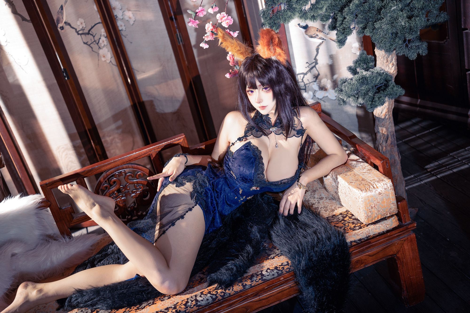 图片[4]-No.004 – 碧蓝航线 天城 旗袍 [12P]-coswz-cos王者