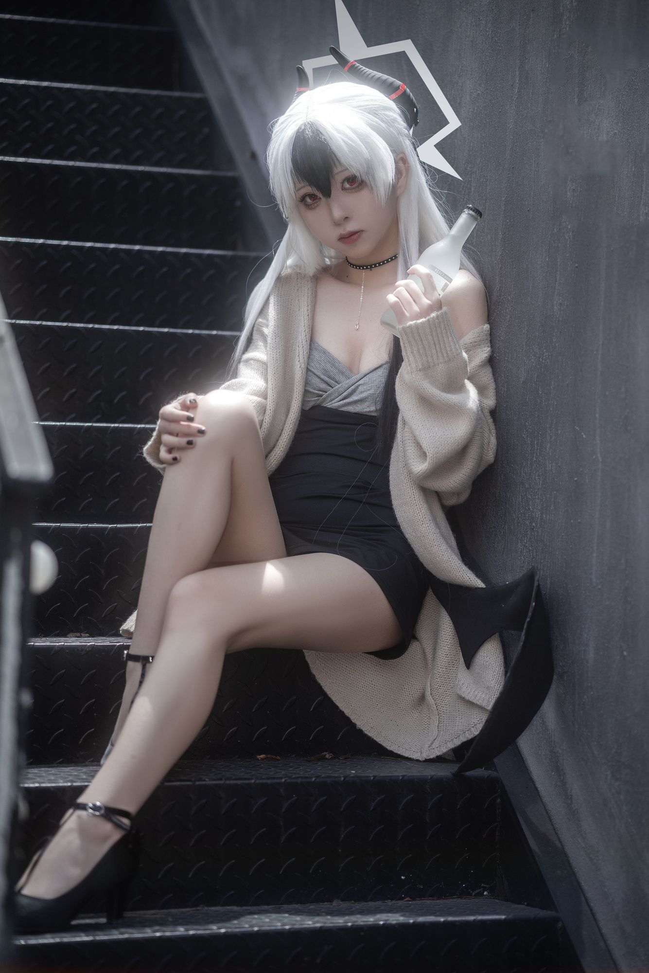 No.004 – 蔚蓝档案 鬼方佳代子 礼服 [32P]-coswz-cos王者