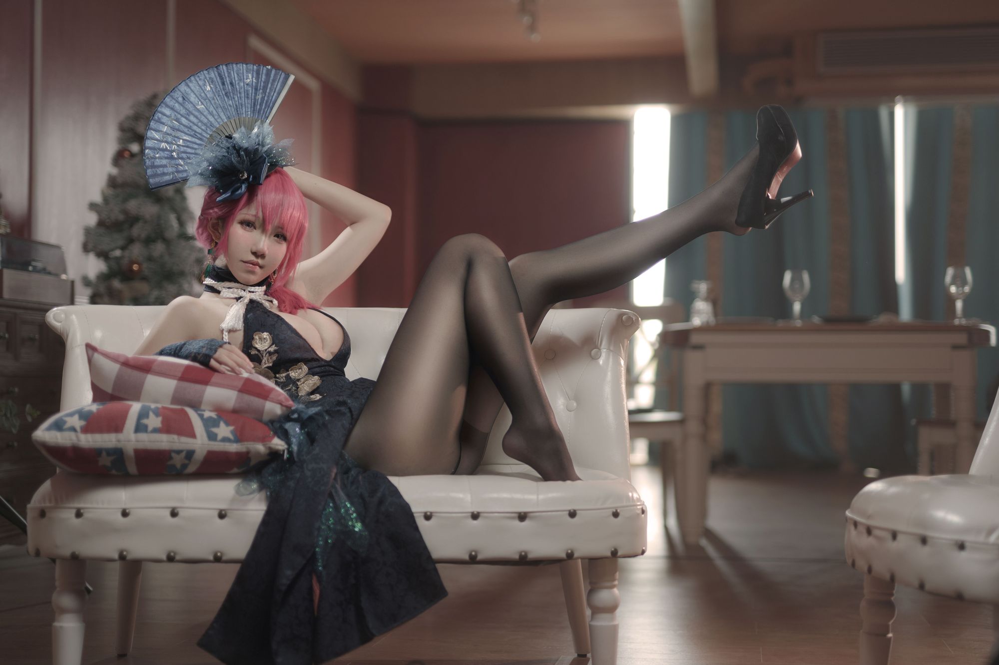 No.004 – 黑太子旗袍 [20P]-coswz-cos王者