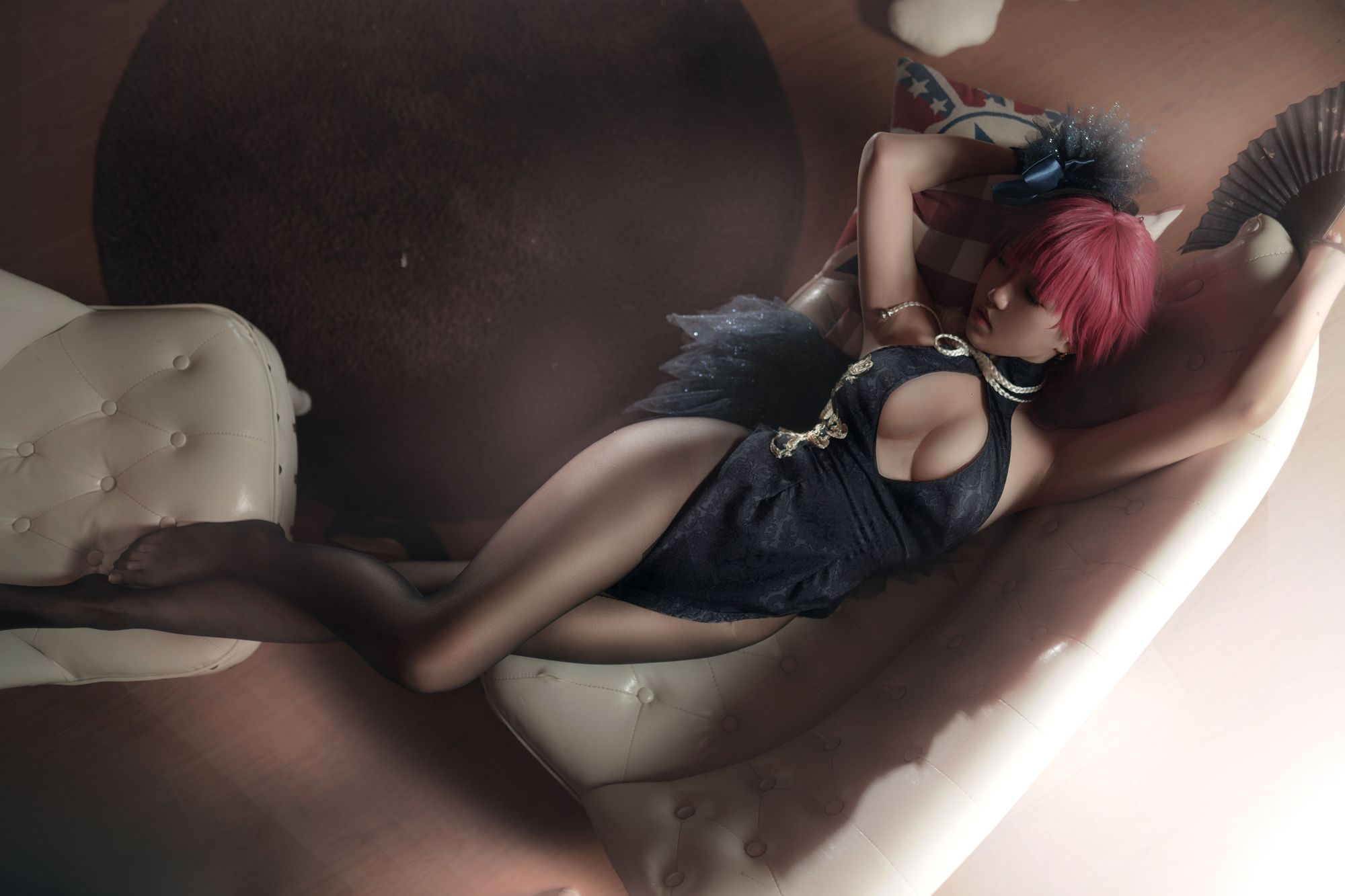 图片[3]-No.004 – 黑太子旗袍 [20P]-coswz-cos王者