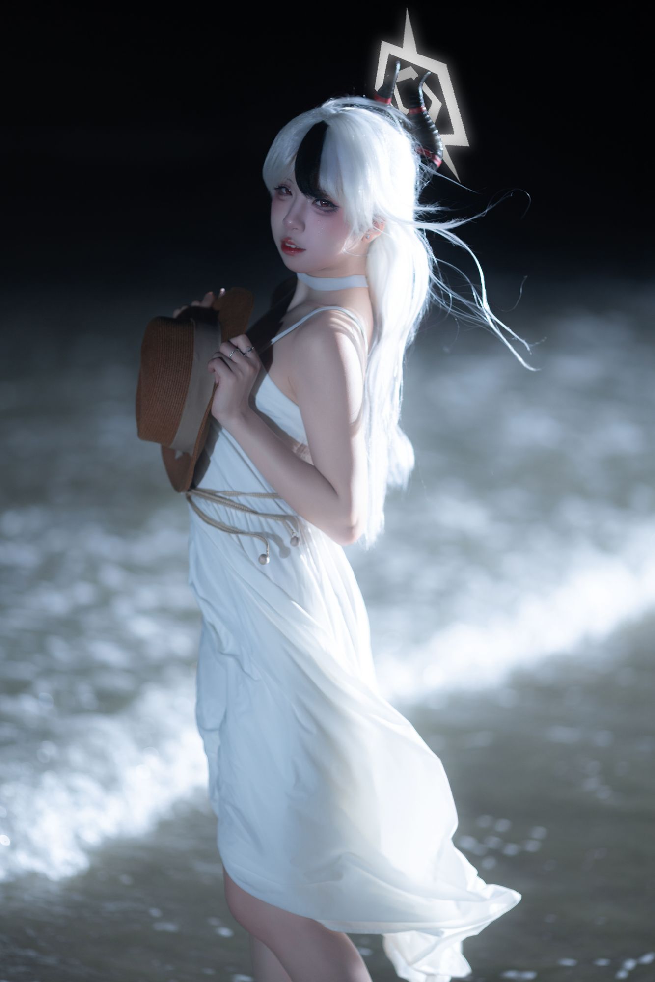 图片[2]-No.006 – 加代子白裙 [20P]-coswz-cos王者