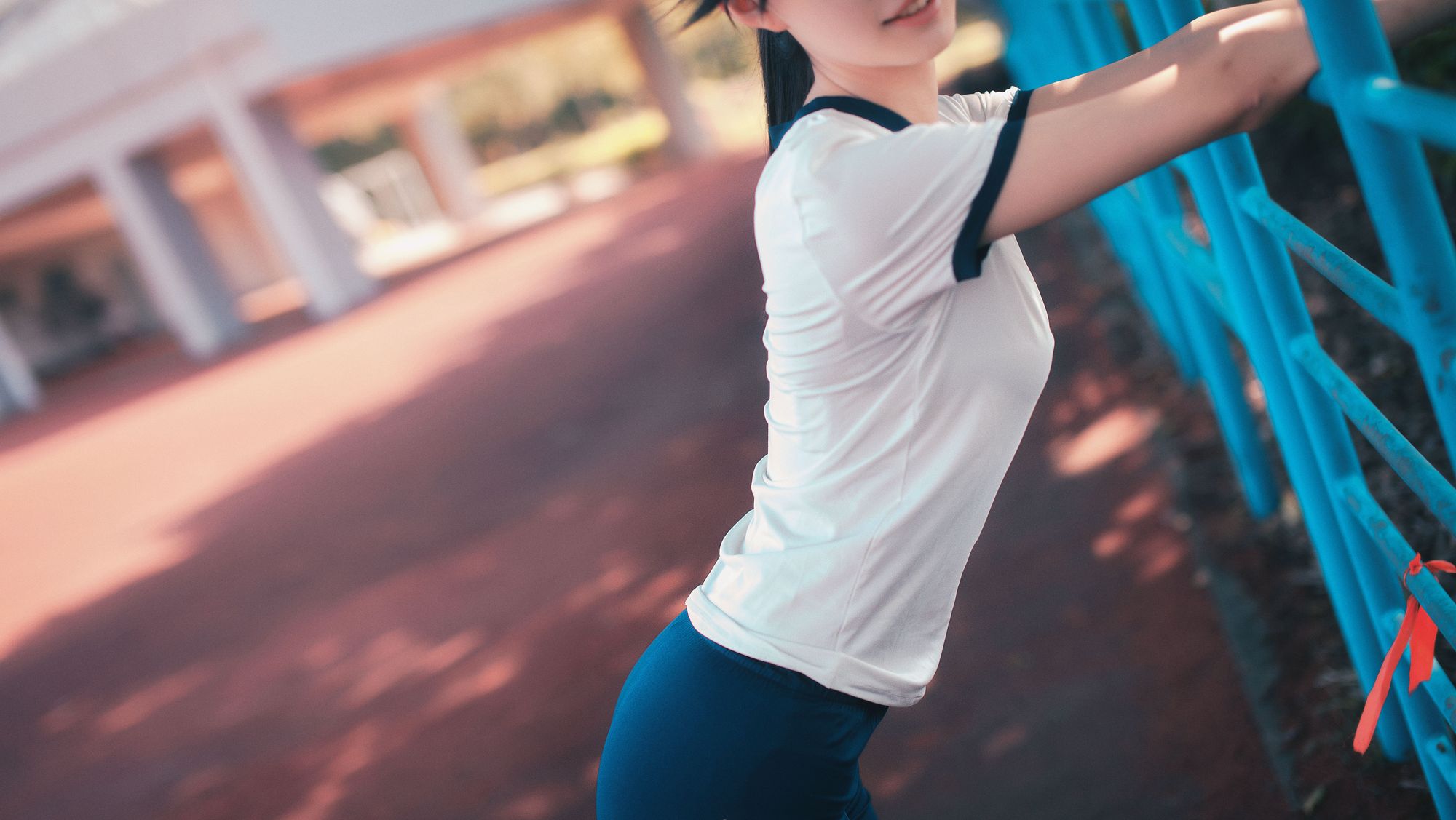 图片[2]-No.006 – -黑丝体操服 [50P]-coswz-cos王者