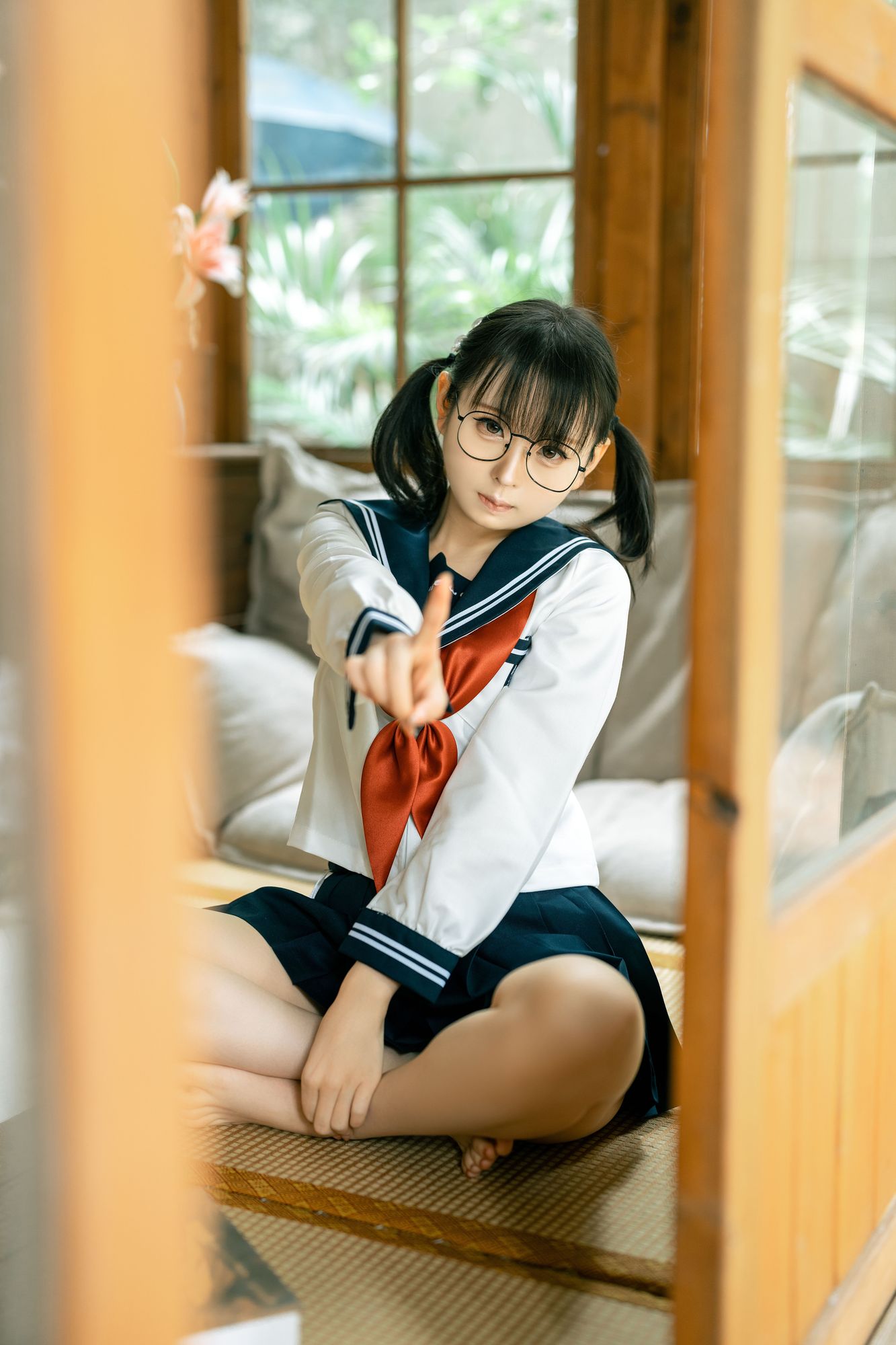 图片[4]-No.007 – 居家双马尾合集 [79P 1V]-coswz-cos王者