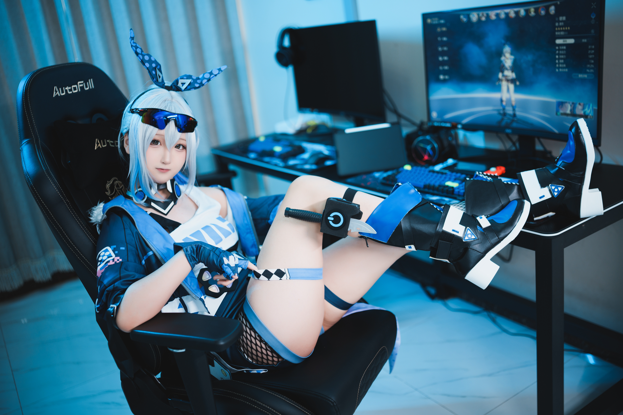 图片[5]-No.007 – 崩坏 银狼的满分游戏记录 [149P]-coswz-cos王者