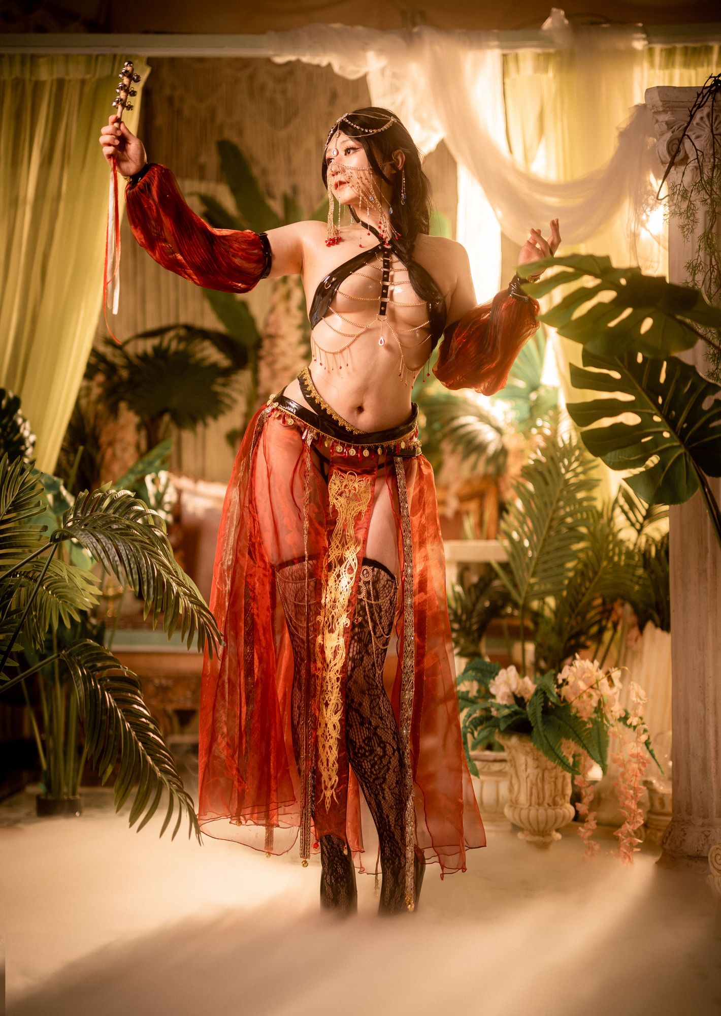 图片[2]-No.007 – 西域舞娘 [70P 3V]-coswz-cos王者