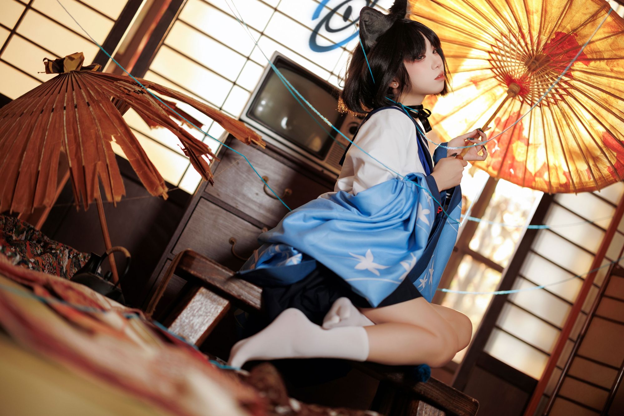 图片[2]-No.008 – 桔梗毛线团 [25P]-coswz-cos王者