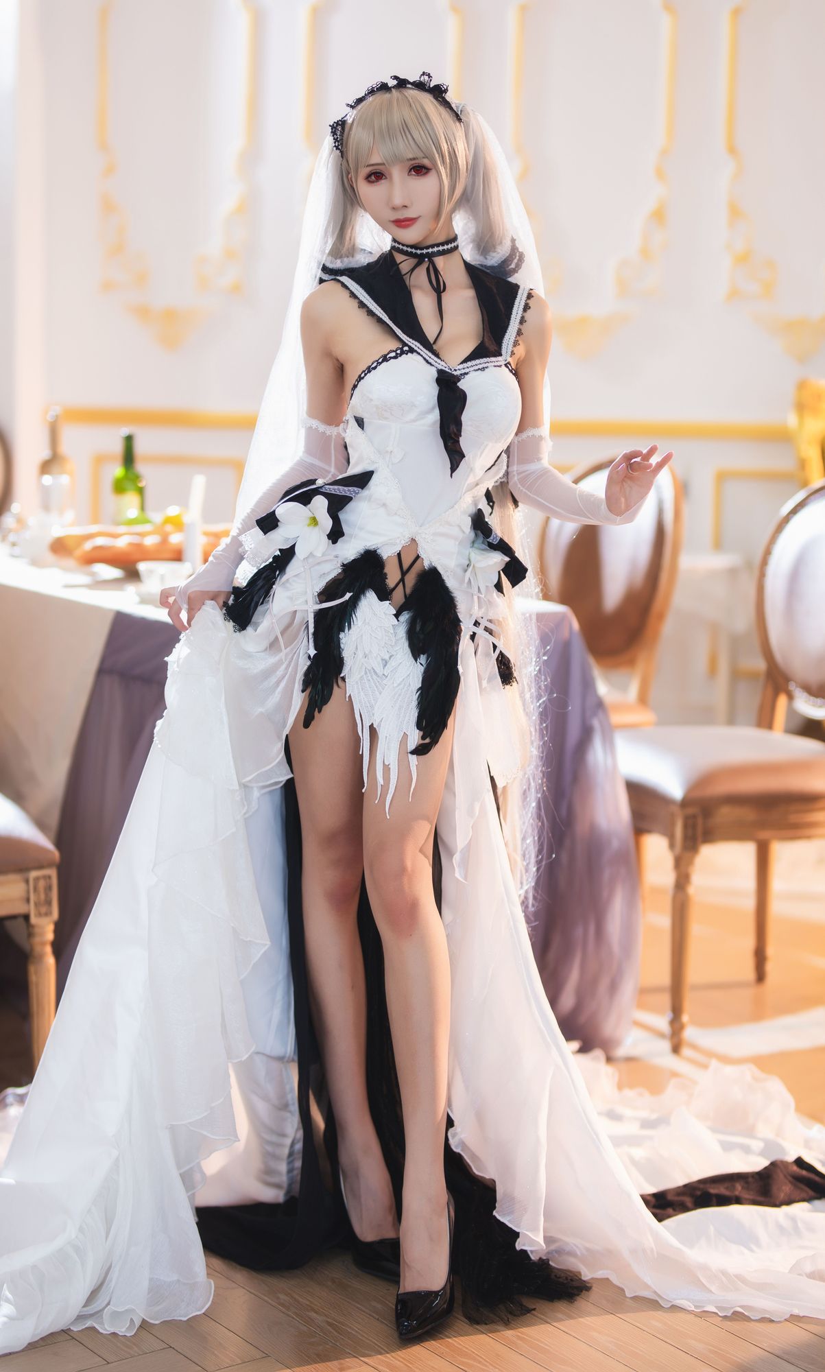 图片[5]-No.008 – 碧蓝航线 可畏礼服 [27P]-coswz-cos王者