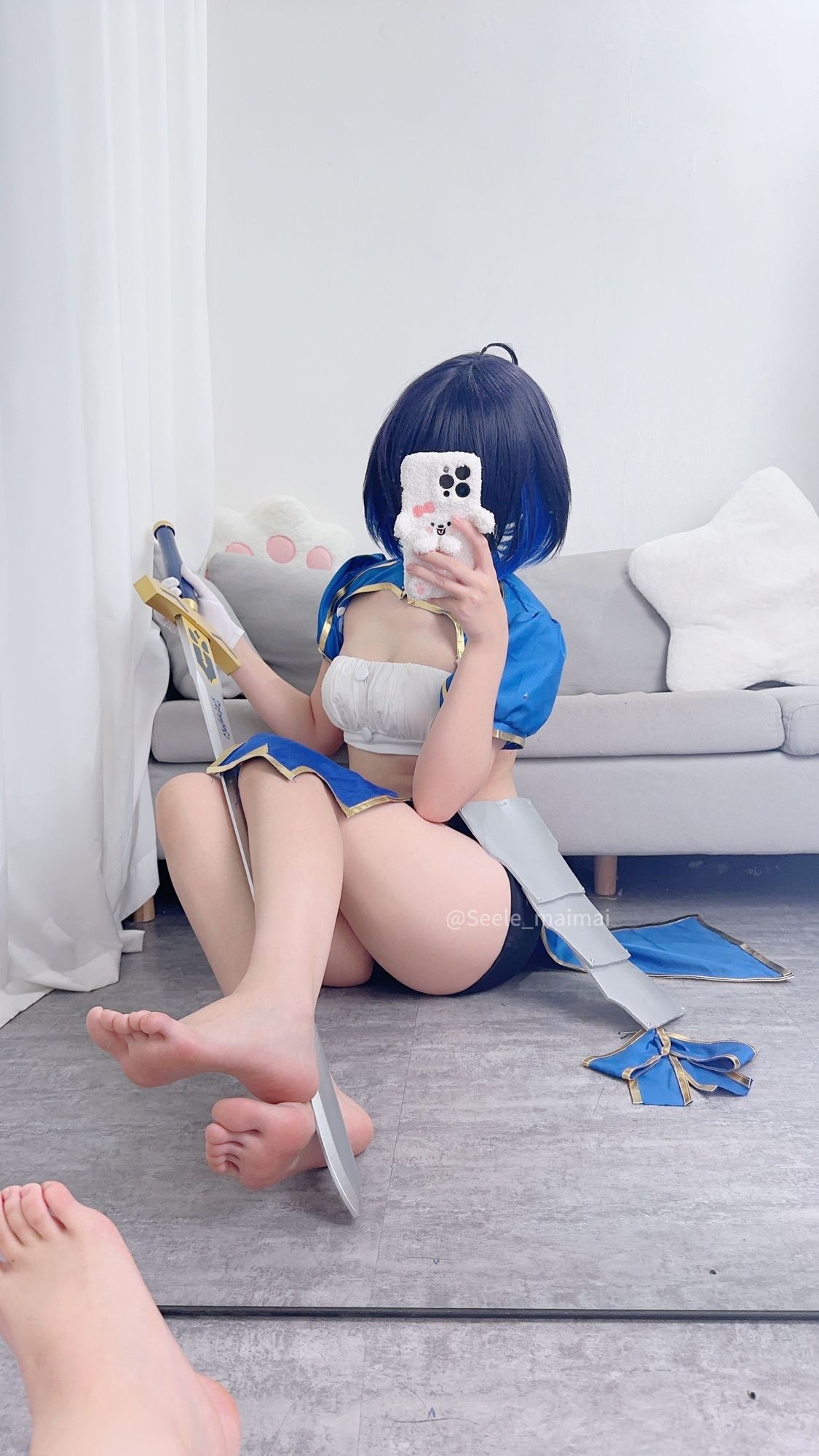 图片[3]-No.009 – 崩坏学园2 Saber [41P]-coswz-cos王者