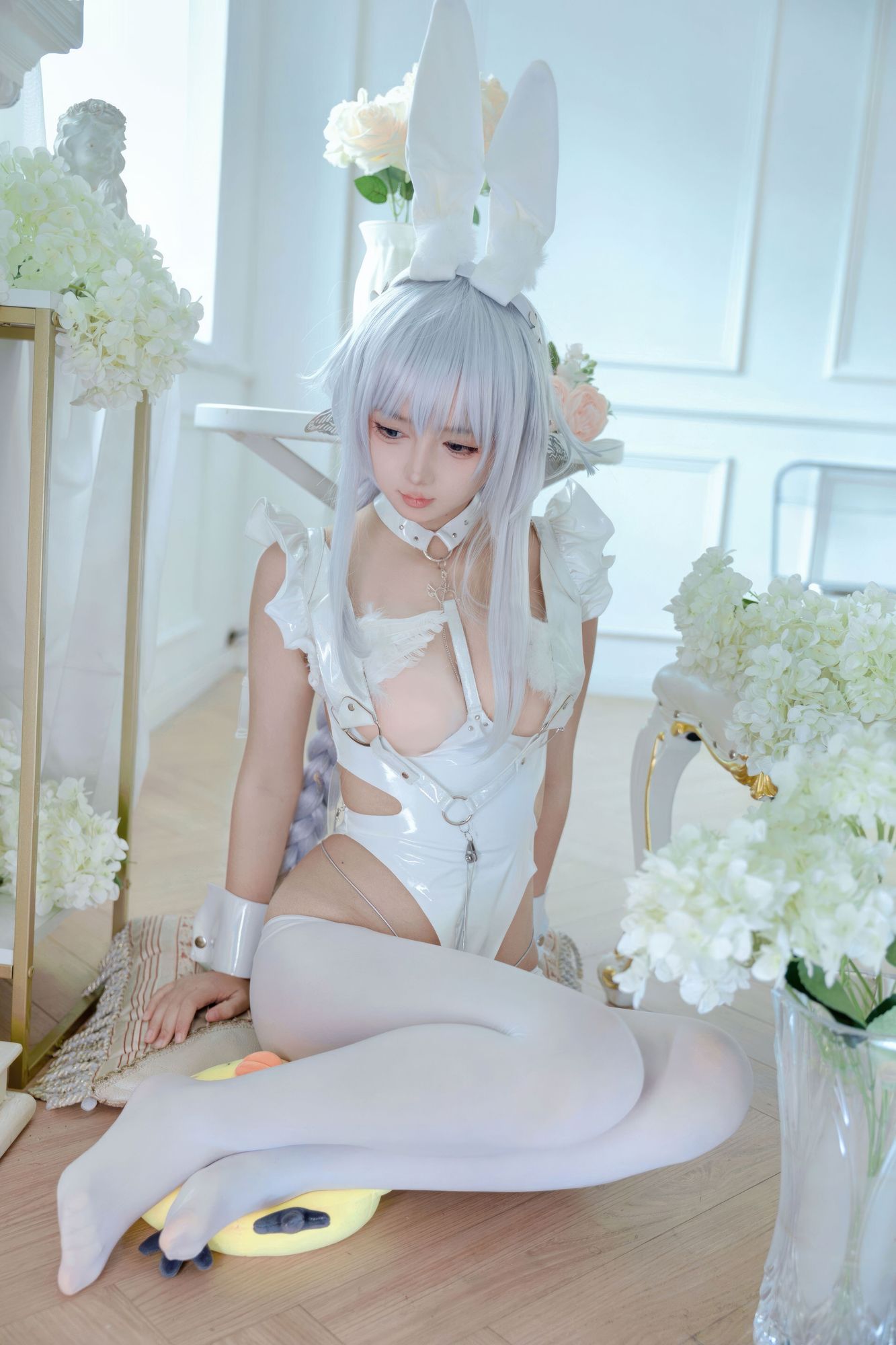 No.009 – 碧蓝航线 恶毒 白兔 [37P]-coswz-cos王者