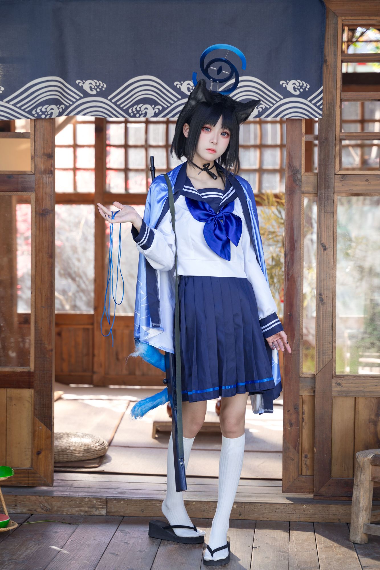 No.009 – 蔚蓝档案 桐生桔梗 [88P]-coswz-cos王者