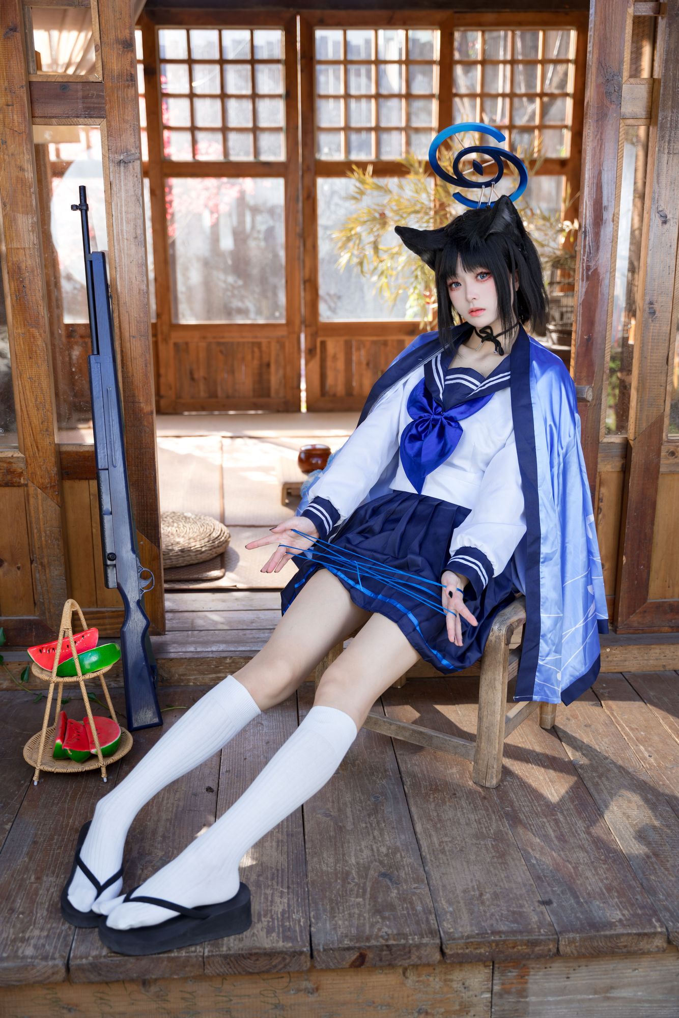 图片[5]-No.009 – 蔚蓝档案 桐生桔梗 [88P]-coswz-cos王者