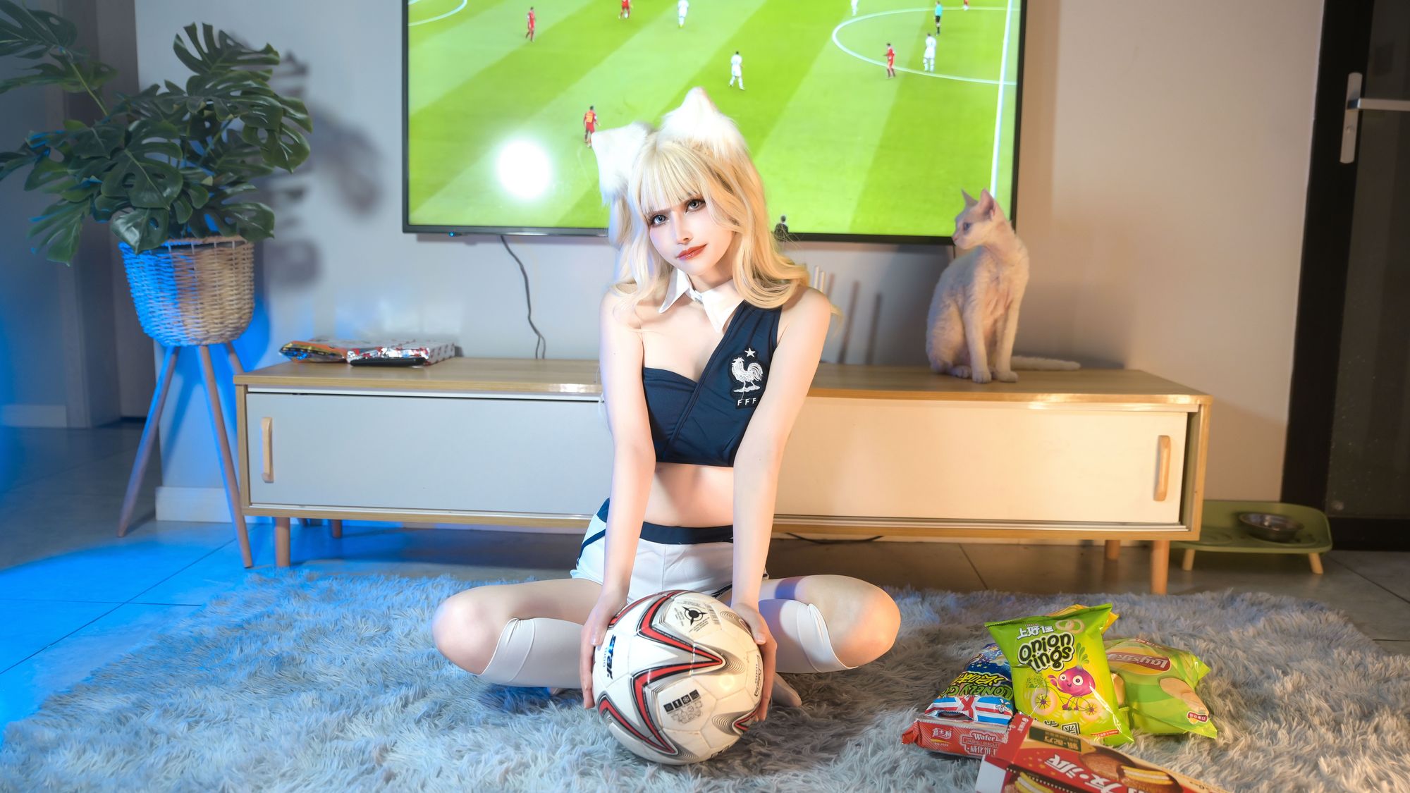 图片[5]-No.009 – 足球少女 [101P 1V]-coswz-cos王者