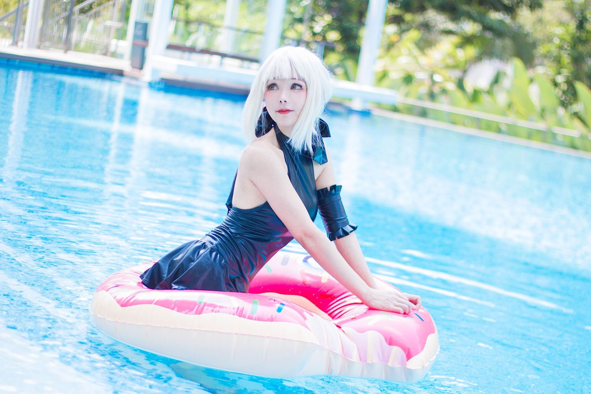 No.010 - Saber Alter Swim Suit [29P]-coswz-cos王者