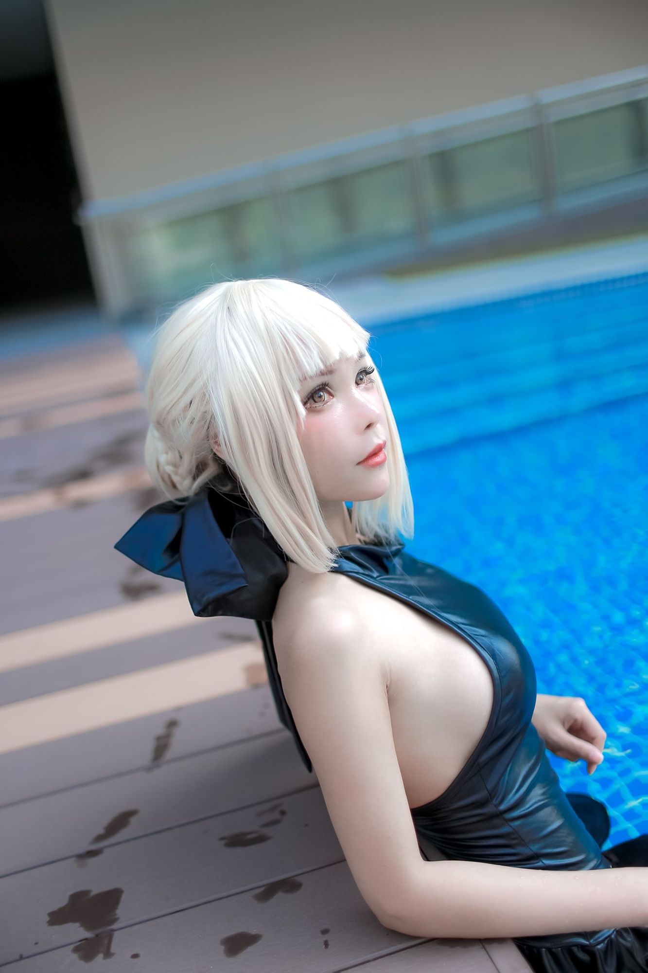 图片[6]-No.010 – Saber Alter Swim Suit [29P]-coswz-cos王者