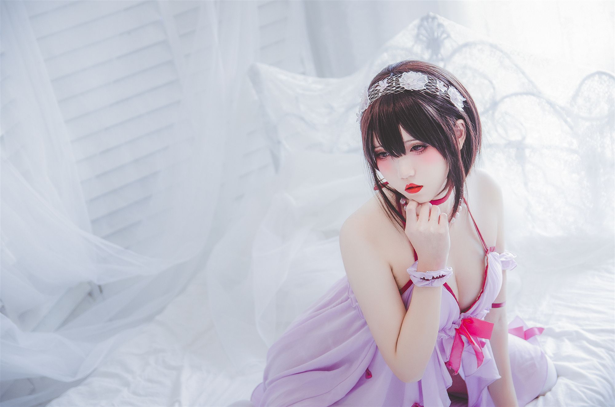 图片[2]-No.010 – 加藤惠睡衣 [15P]-coswz-cos王者