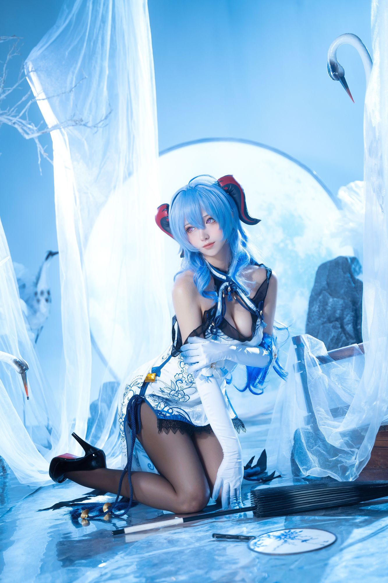 图片[3]-No.010 – 原神 甘雨 青花瓷 [12P]-coswz-cos王者