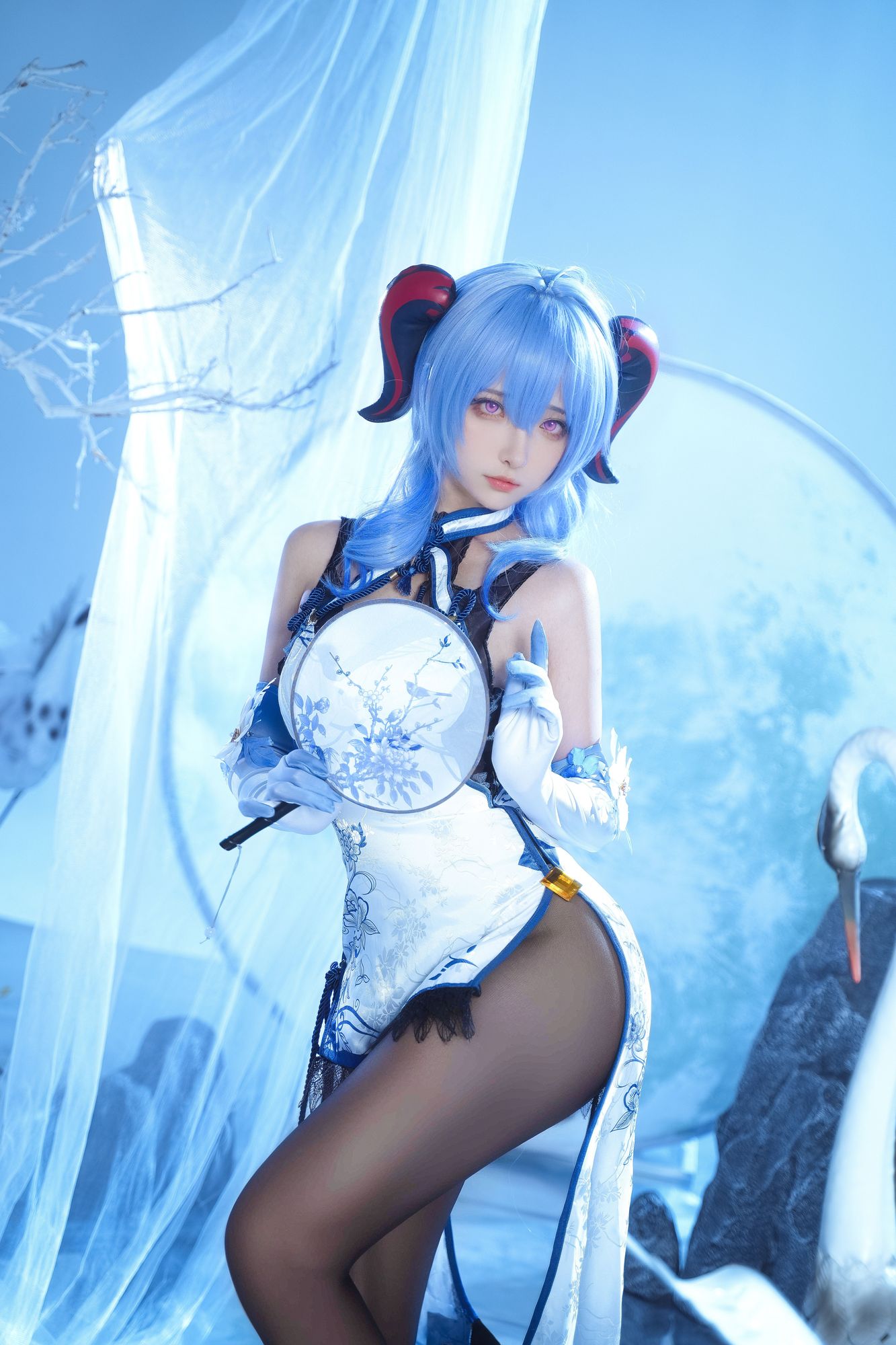 图片[2]-No.010 – 原神 甘雨 青花瓷 [12P]-coswz-cos王者