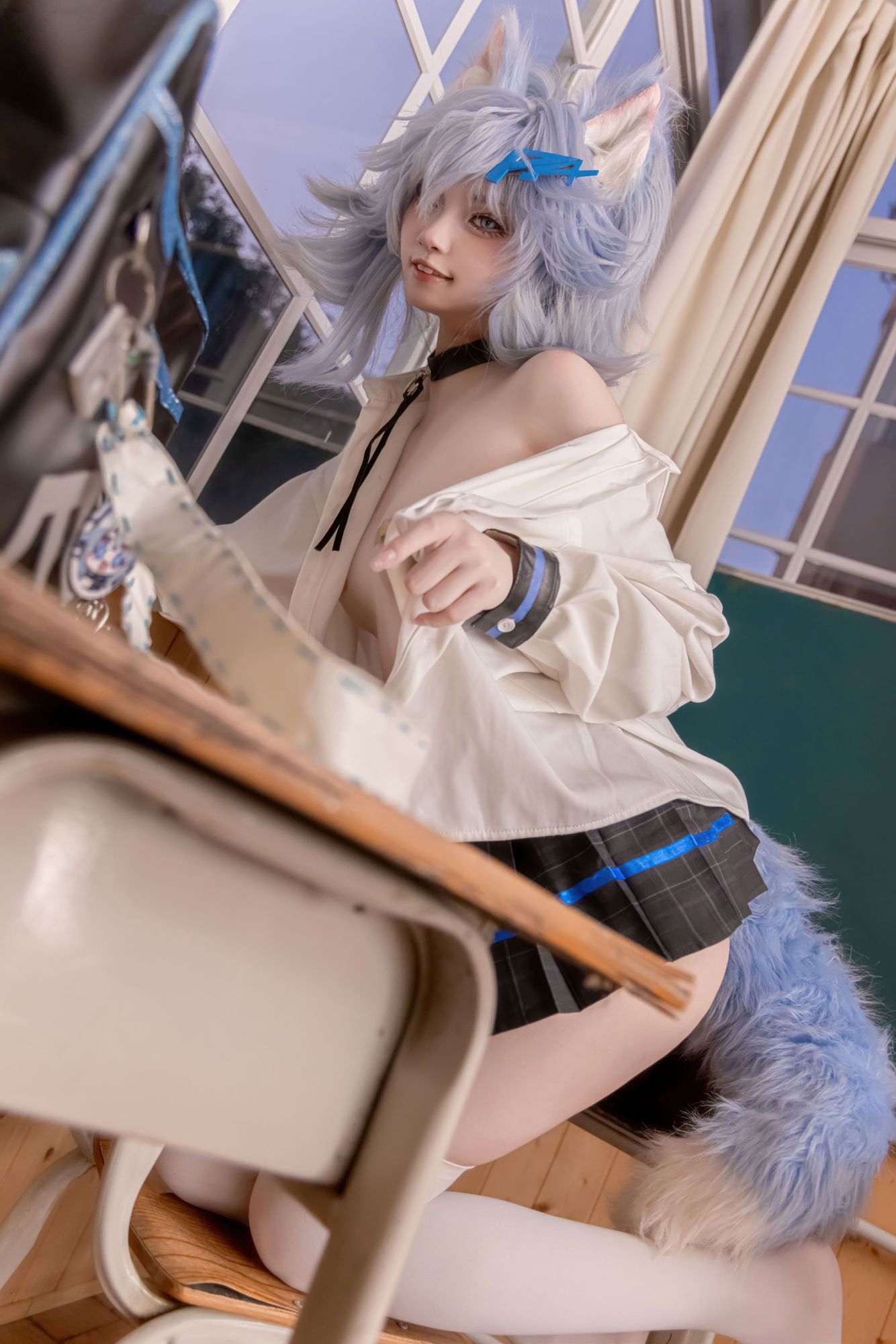 图片[5]-No.010 – 少女前线 PA15 高校心跳物语 [51P]-coswz-cos王者