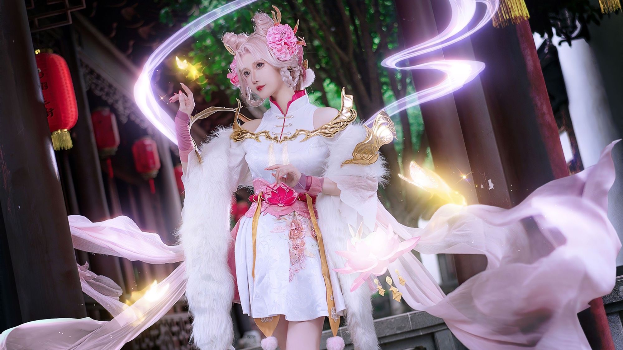 图片[3]-No.010 – 王者荣耀 嫦娥拒霜思 [17P]-coswz-cos王者