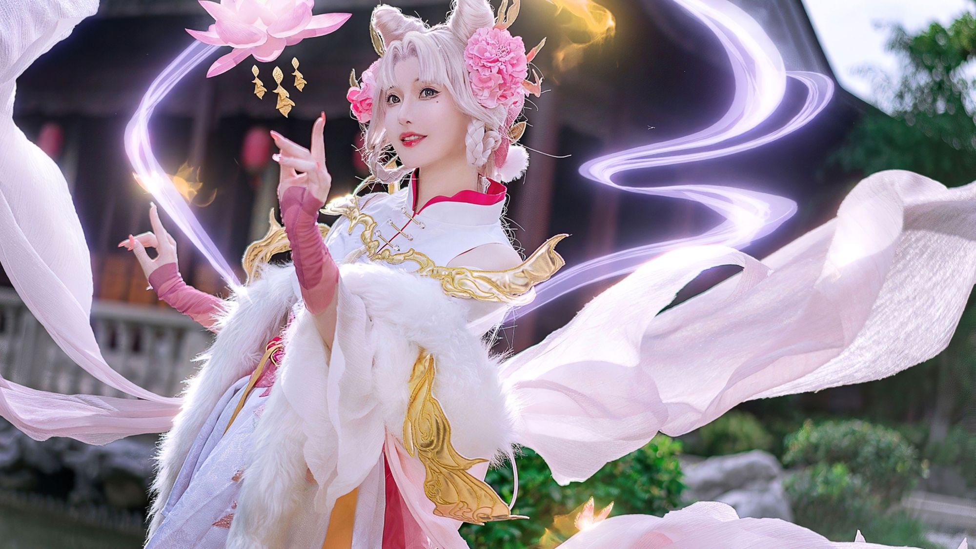 图片[2]-No.010 – 王者荣耀 嫦娥拒霜思 [17P]-coswz-cos王者