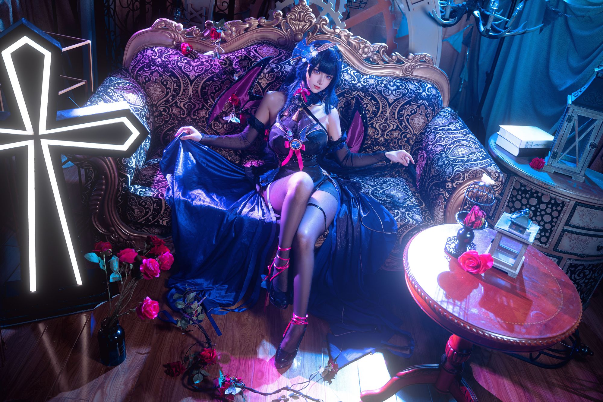 No.011 – 原神 雷电将军 魅魔 [12P]-coswz-cos王者