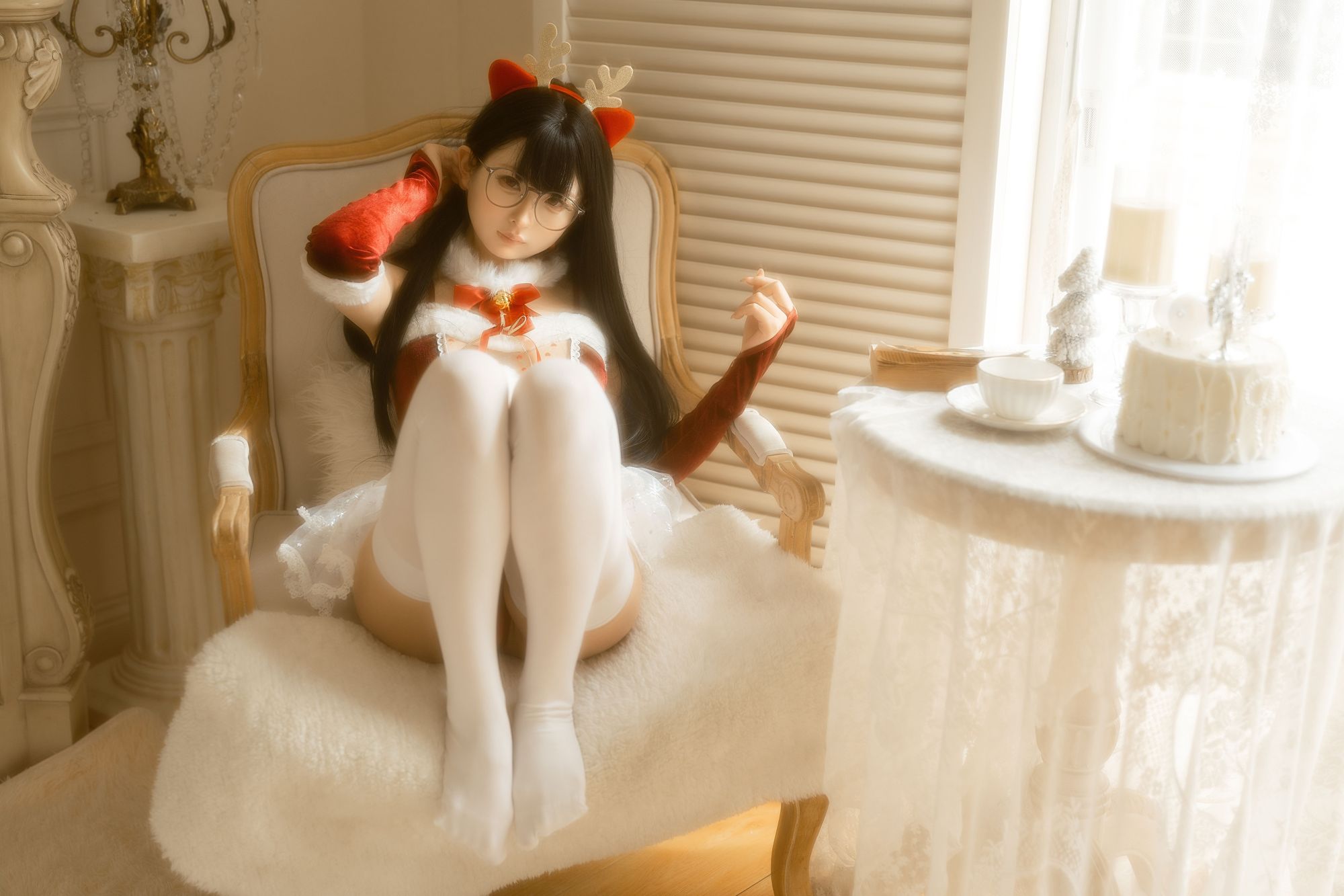 图片[2]-No.011 – 圣诞小鹿 [80P 2V]-coswz-cos王者