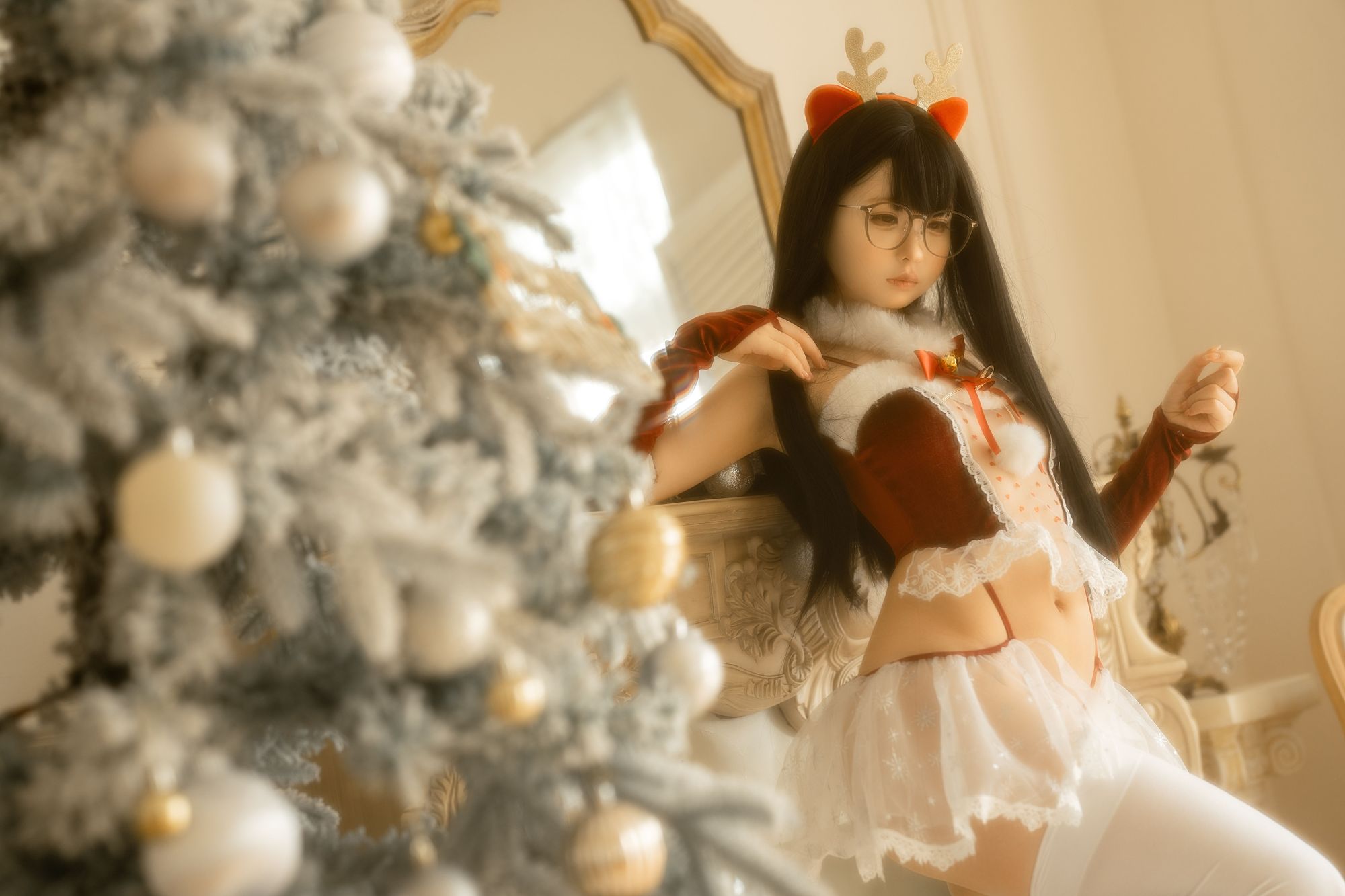 图片[3]-No.011 – 圣诞小鹿 [80P 2V]-coswz-cos王者