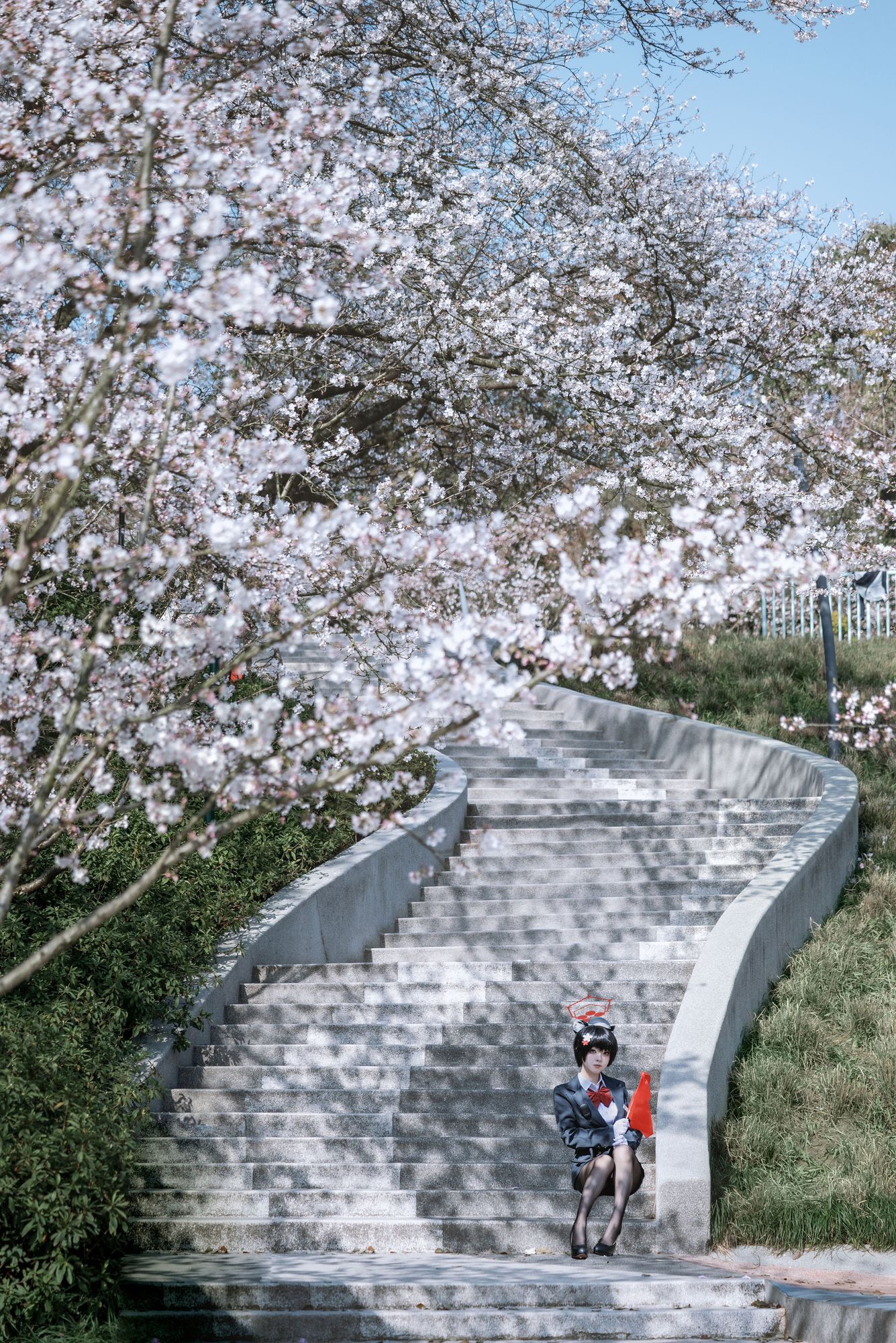 图片[2]-No.011 – 蔚蓝档案 春日椿导游 [32P]-coswz-cos王者