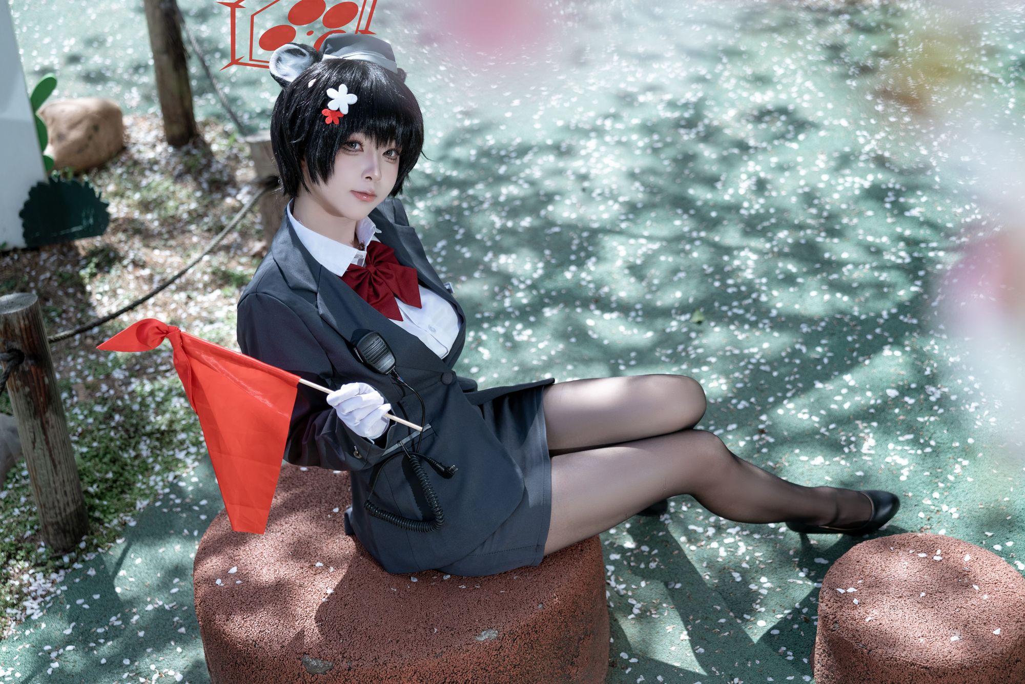 图片[5]-No.011 – 蔚蓝档案 春日椿导游 [32P]-coswz-cos王者