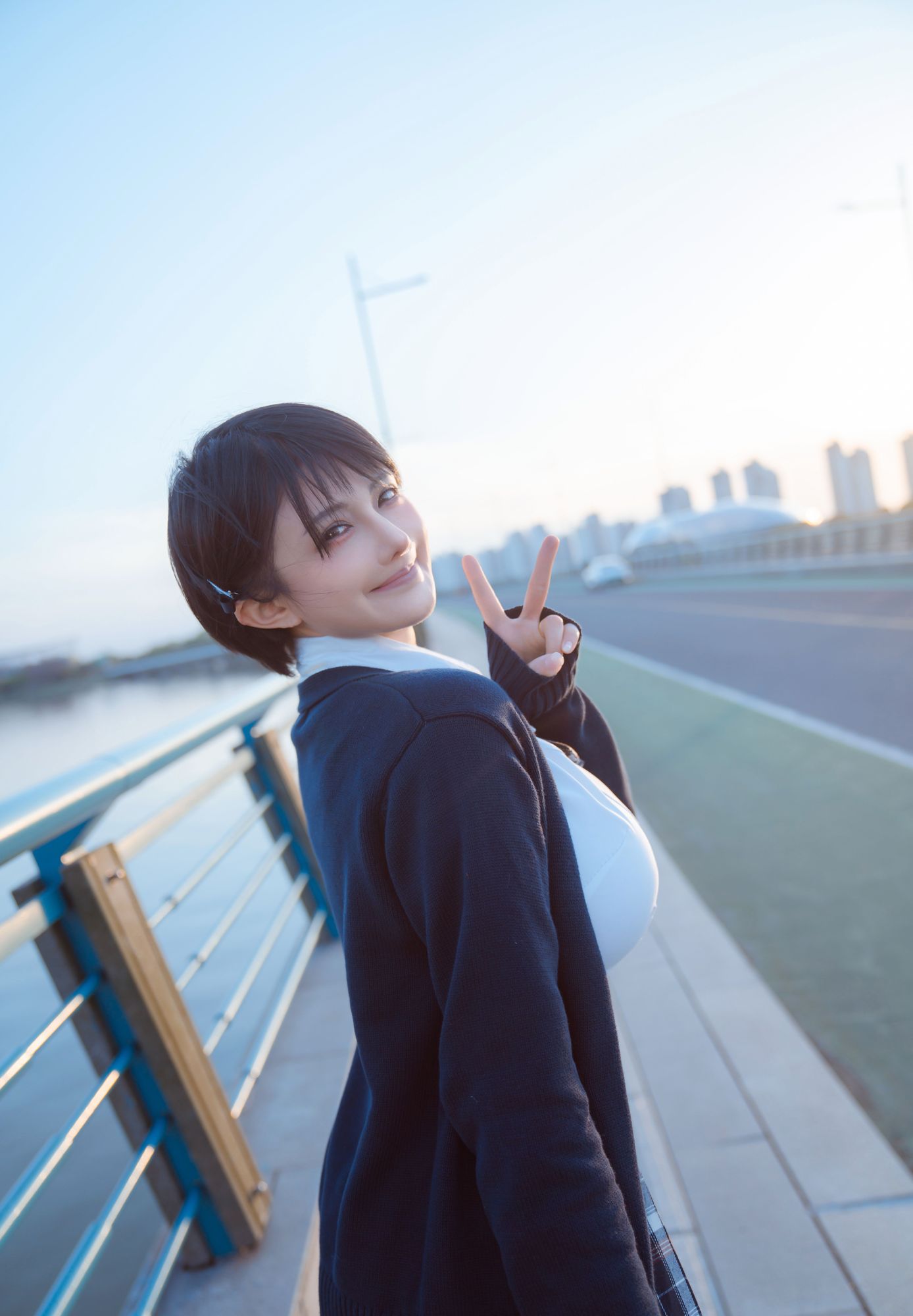 No.012 – 春日短发 [17P]-coswz-cos王者