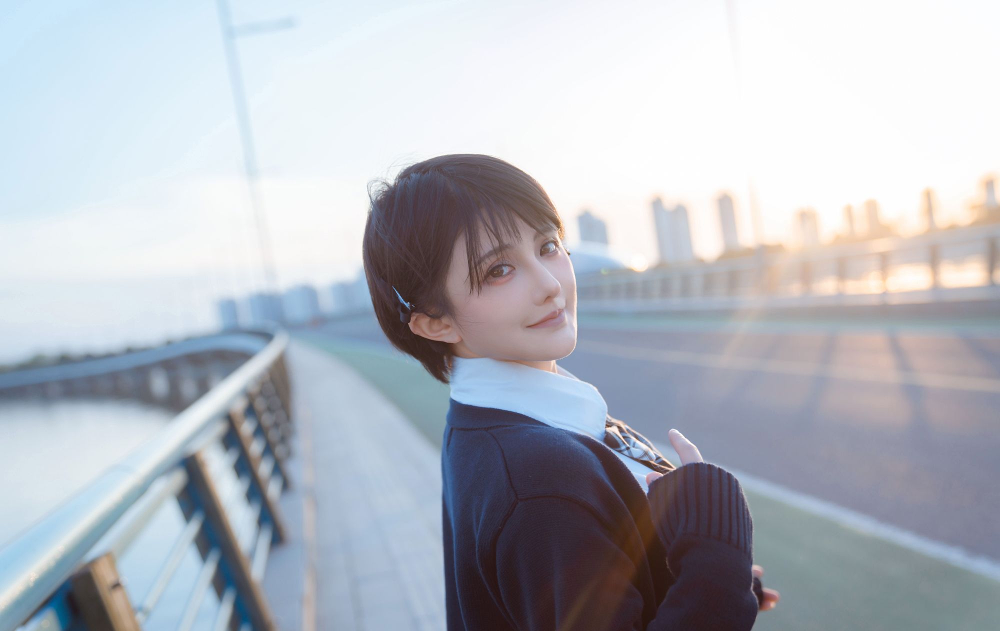 图片[3]-No.012 – 春日短发 [17P]-coswz-cos王者