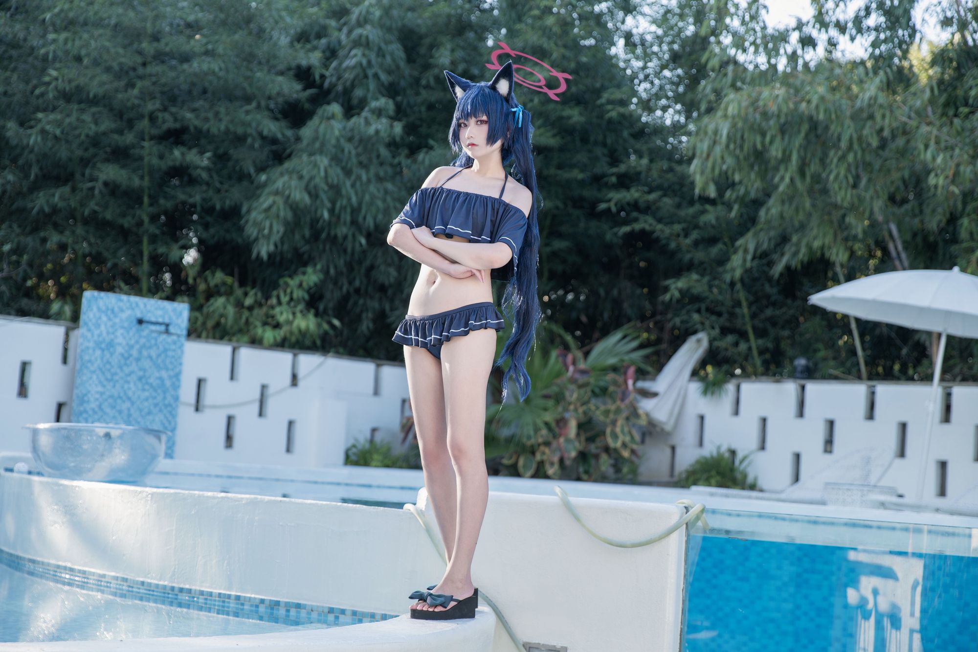 No.012 – 黑见芹香 泳装 [28P]-coswz-cos王者