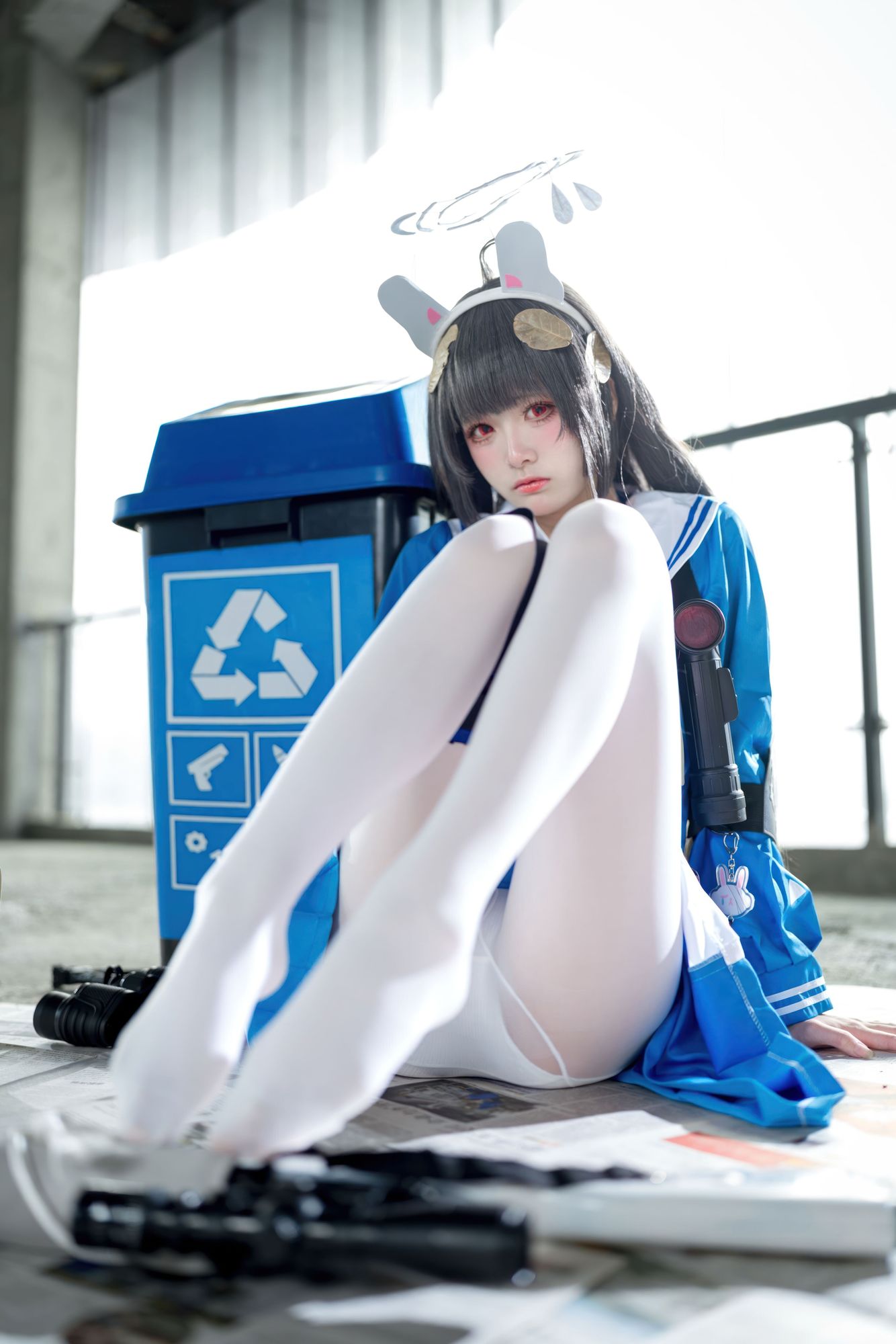 图片[2]-No.013 – 蔚蓝档案 霞沢美游 [55P]-coswz-cos王者