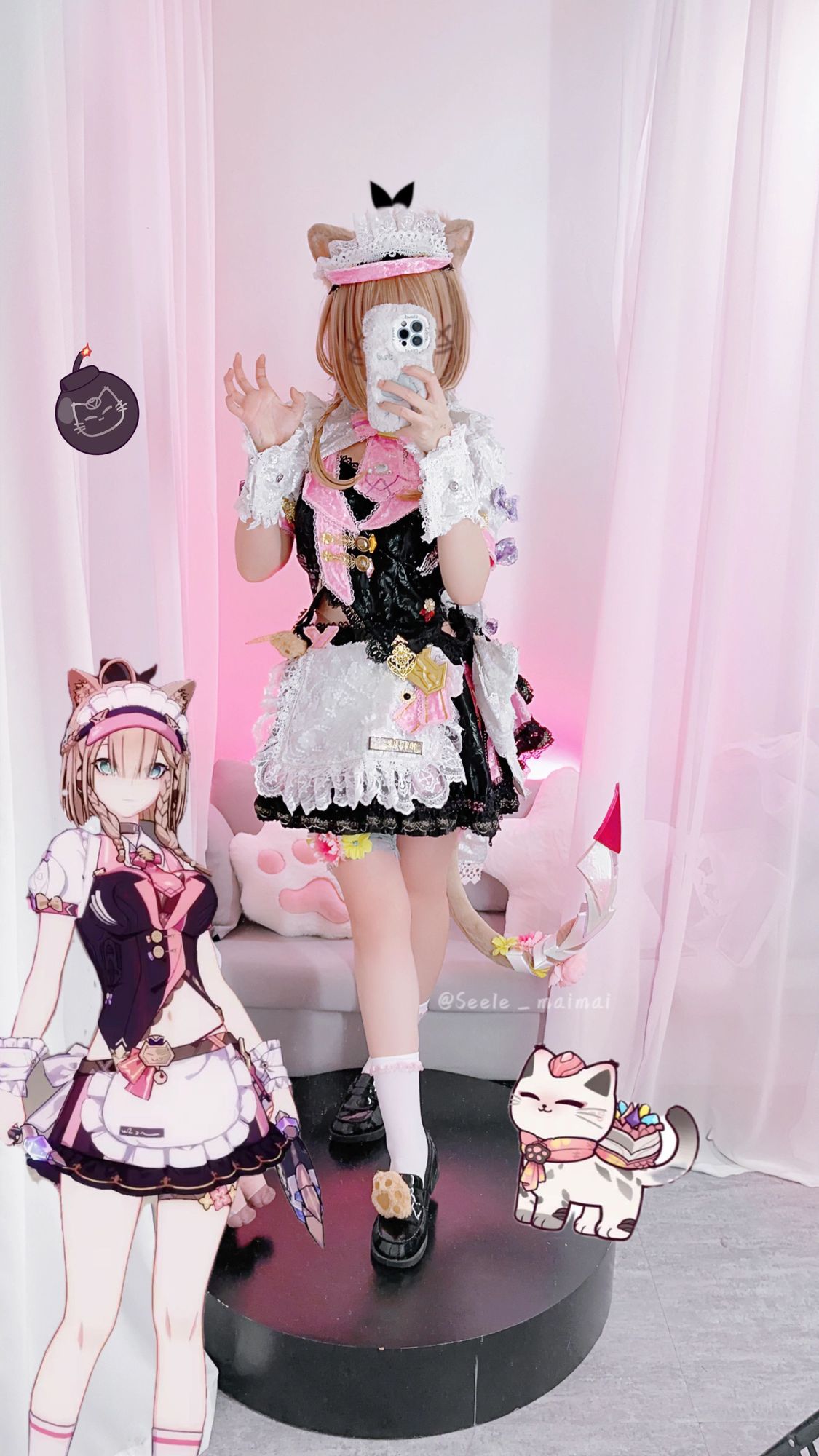 图片[3]-No.014 – 崩坏3 帕朵菲莉斯 [25P]-coswz-cos王者