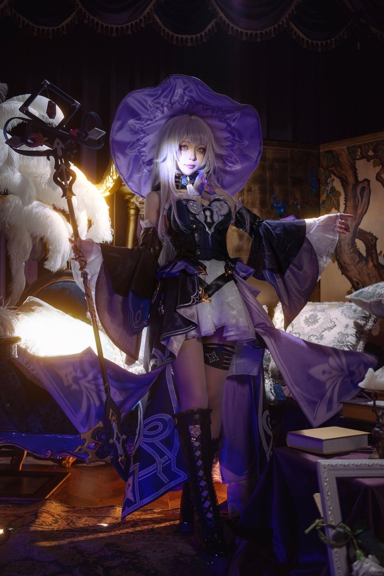 No.014 – 崩坏·星穹铁道 大黑塔 [18P]-coswz-cos王者